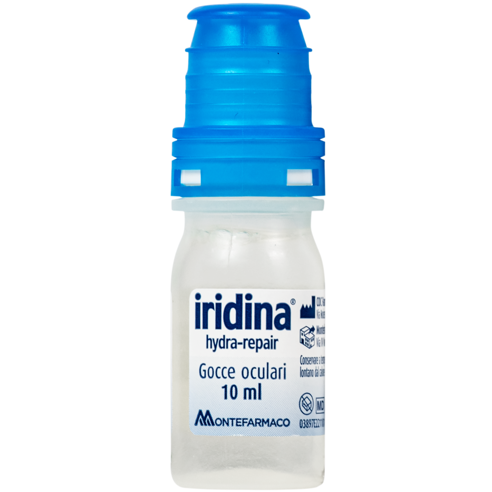 Hình ảnh Nước mắt nhân tạo Iridina hydra-repair Giảm Kích Ứng, khô mắt, bảo vệ và phục hồi nhãn cầu (10ml)