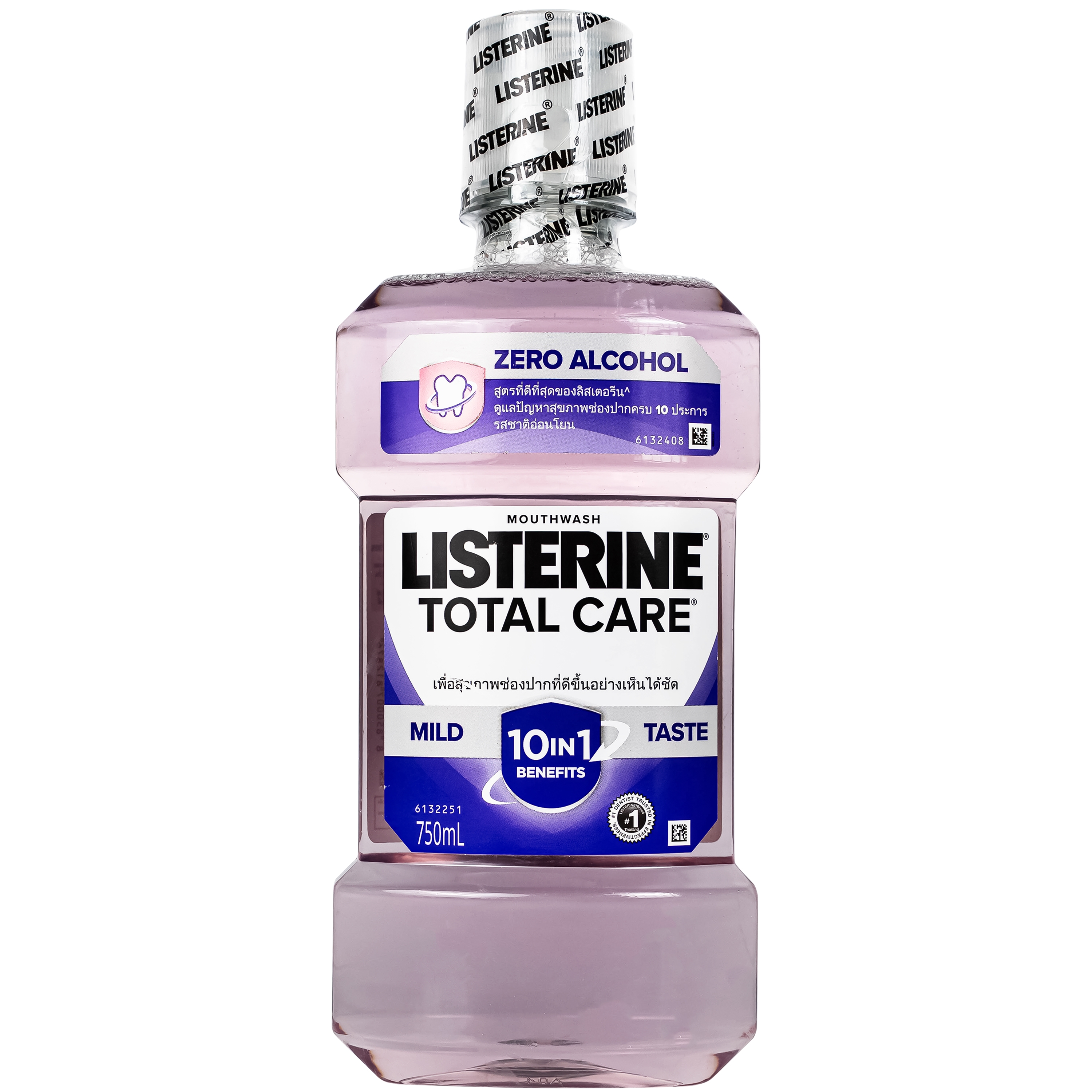 Hình ảnh Nước súc miệng chăm sóc toàn diện không cay Listerine Total Care Zero Alcohol Mouthwash 750ml