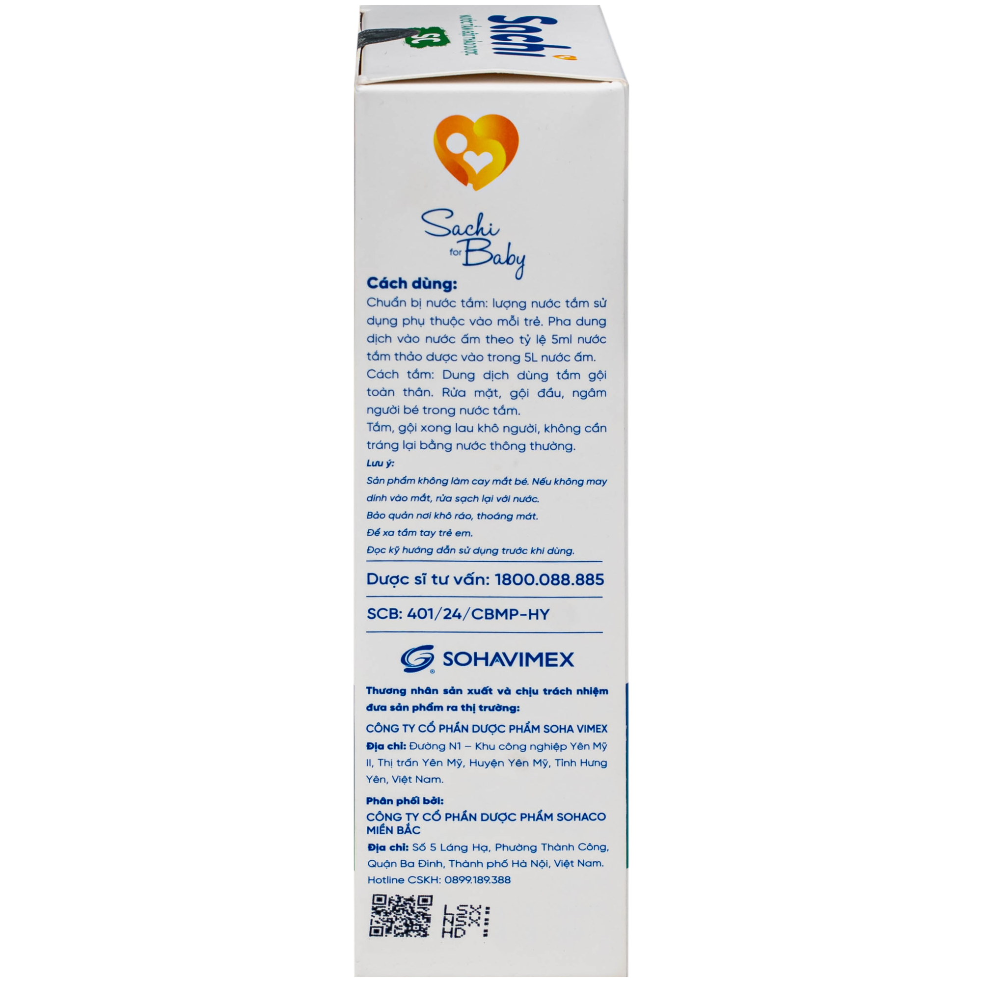 Hình ảnh Nước tắm gội thảo dược cho bé Sachi SC (Sả chanh) 250ml - Giúp tránh muỗi, ngừa rôm sảy và mảng bám da đầu