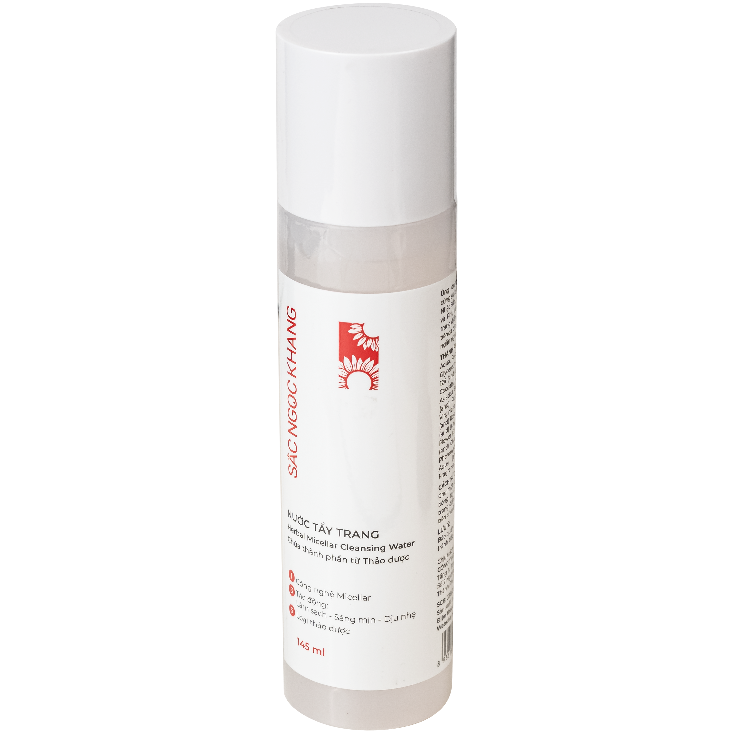 Hình ảnh Nước tẩy trang dịu nhẹ Sắc ngọc khang (145ml)
