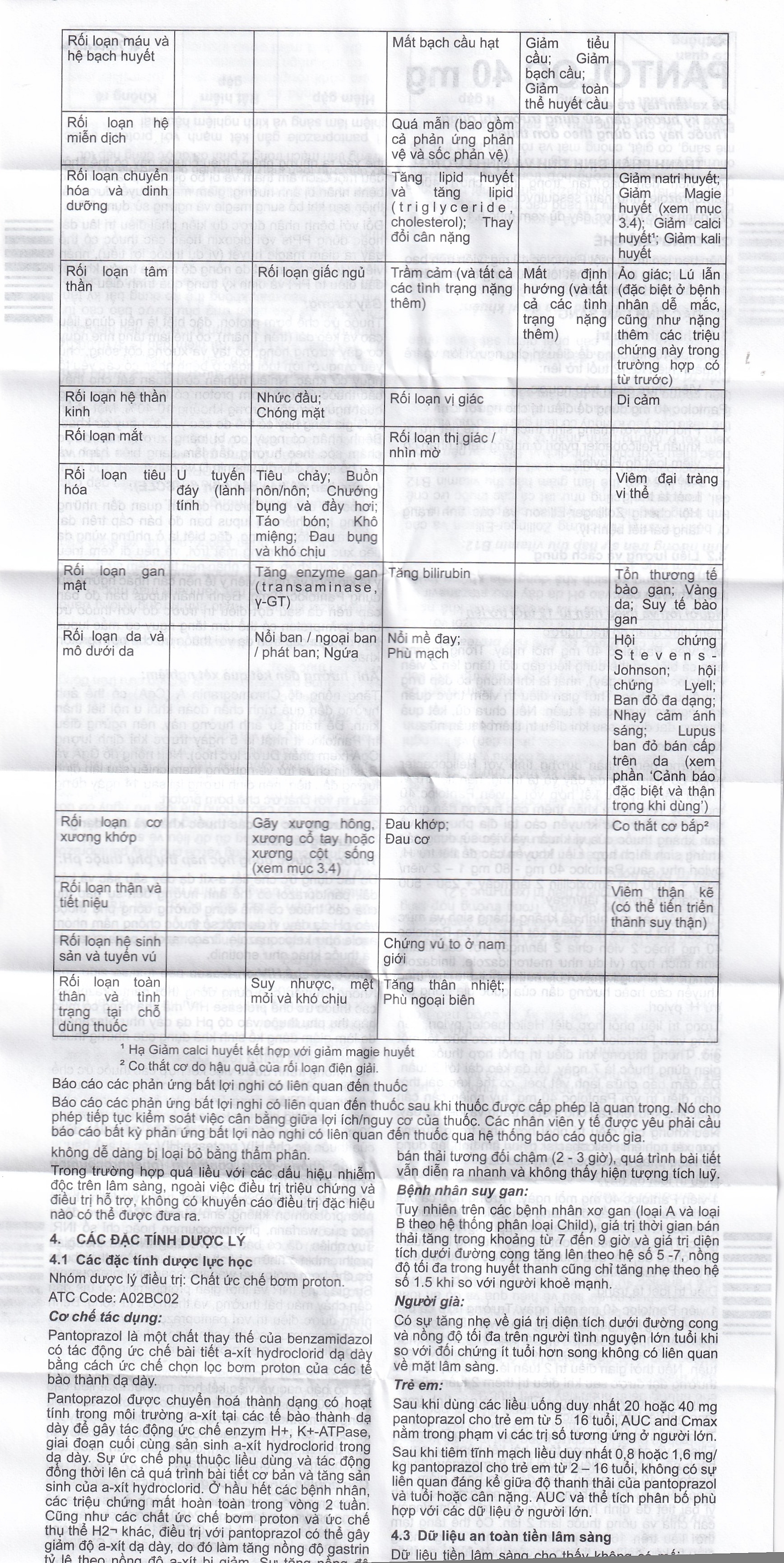 Hình ảnh Viên nén Pantoloc 40mg Takeda điều trị viêm thực quản trào ngược (1 vỉ x 7 viên) 