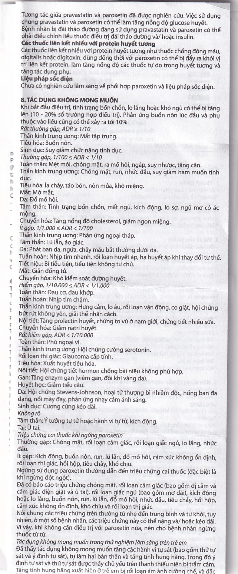 Hình ảnh Viên nén Parokey 20mg DaViPharm điều trị trầm cảm, rối loạn ám ảnh cưỡng bức (3 vỉ x 10 viên) 