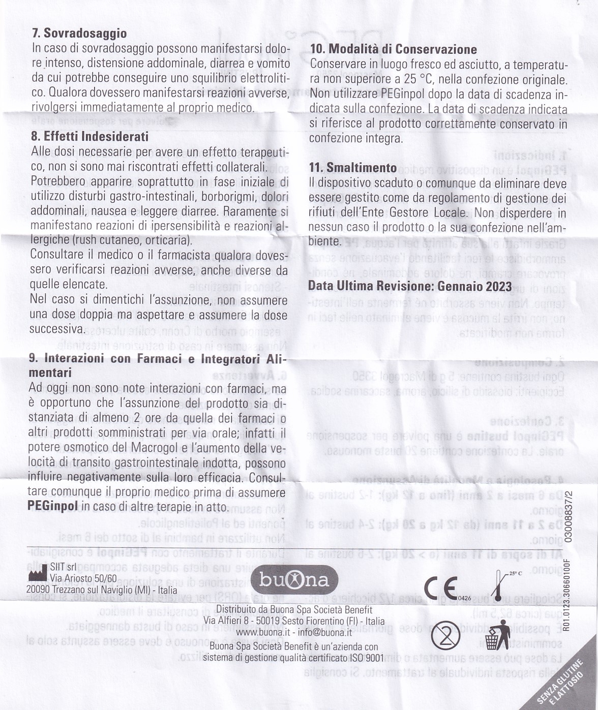 Hình ảnh Bột pha hỗn dịch nhuận tràng PEGinpol 5g Buona cải thiện tình trạng táo bón cho trẻ (20 gói)