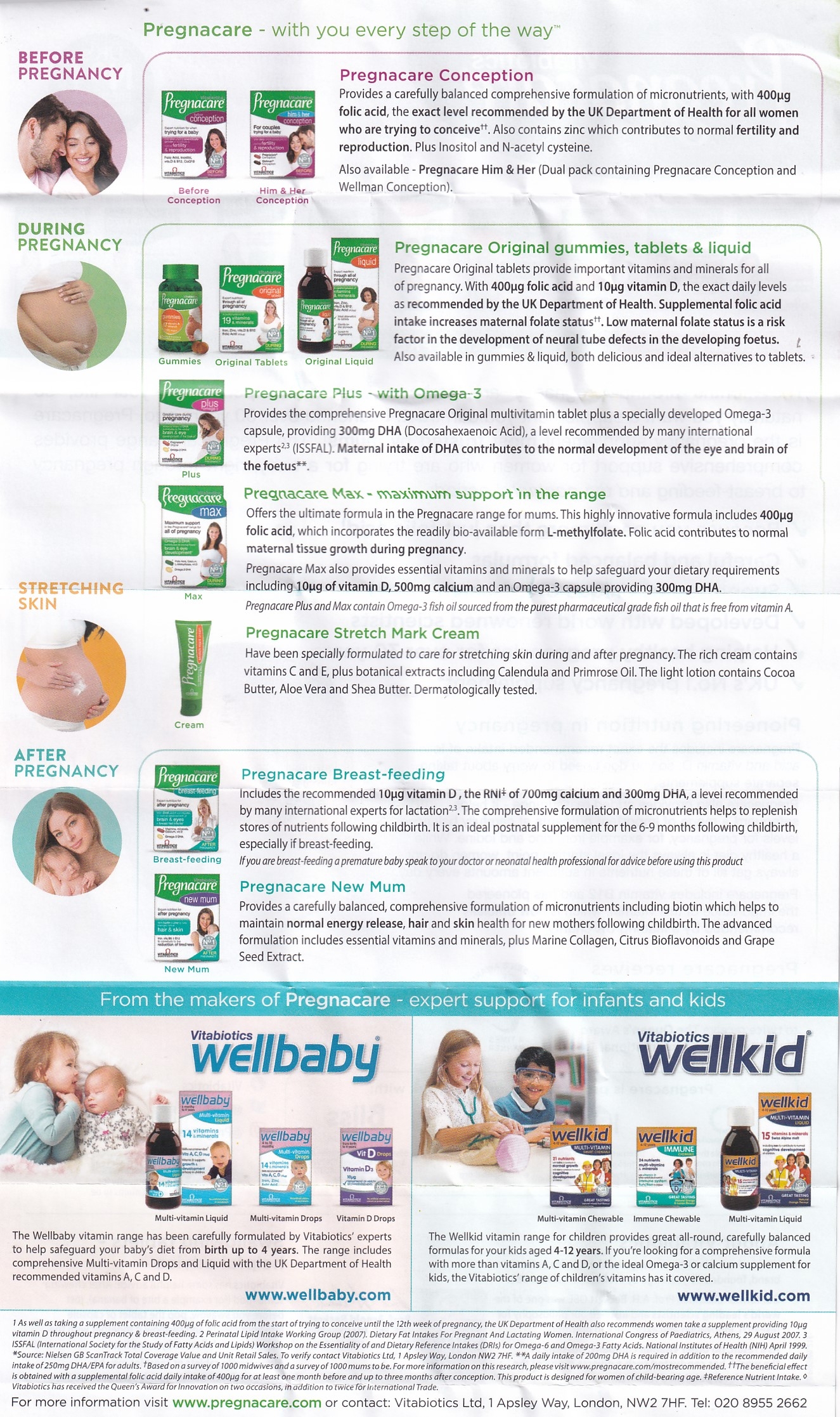 Hình ảnh Viên uống Pregnacare Breast Feeding Vitabiotics bổ sung vitamin và khoáng chất cho phụ nữ cho con bú (6 vỉ x 14 viên)