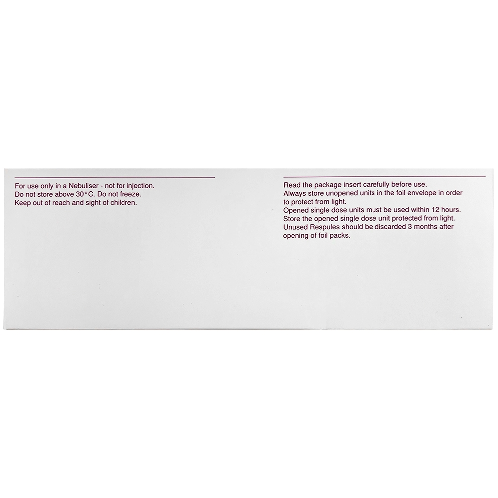 Hình ảnh Thuốc khí dung Pulmicort Respules 1mg/2ml AstraZeneca điều trị hen suyễn (4 vỉ x 5 ống x 2ml)