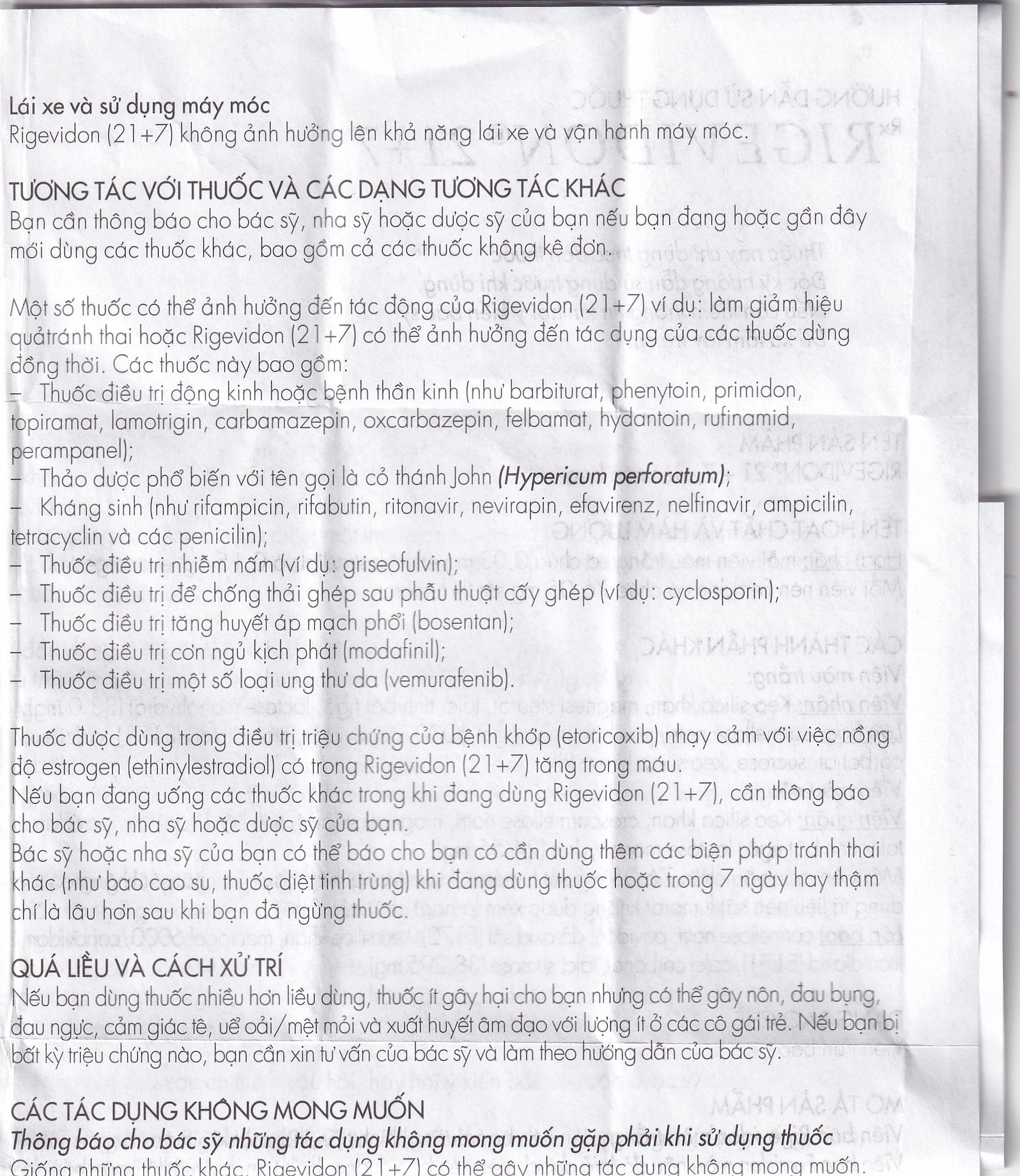 Hình ảnh Thuốc Rigevidon 21+7 Gedeon dùng cho tránh thai (3 vỉ x 28 viên)