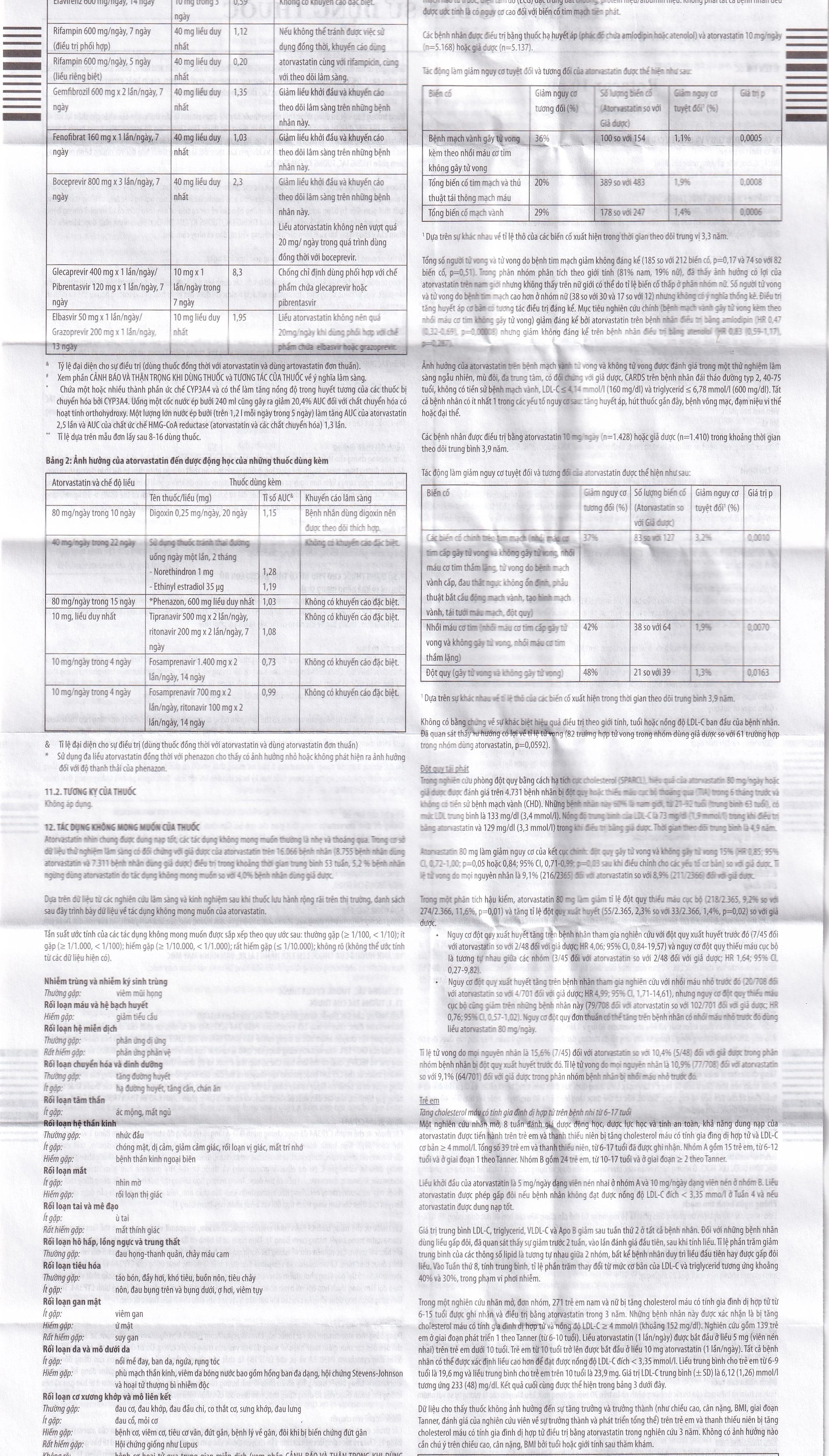 Hình ảnh Thuốc Rotacor 10mg Sandoz điều trị tăng cholesterol toàn phần (3 vỉ x 10 viên)