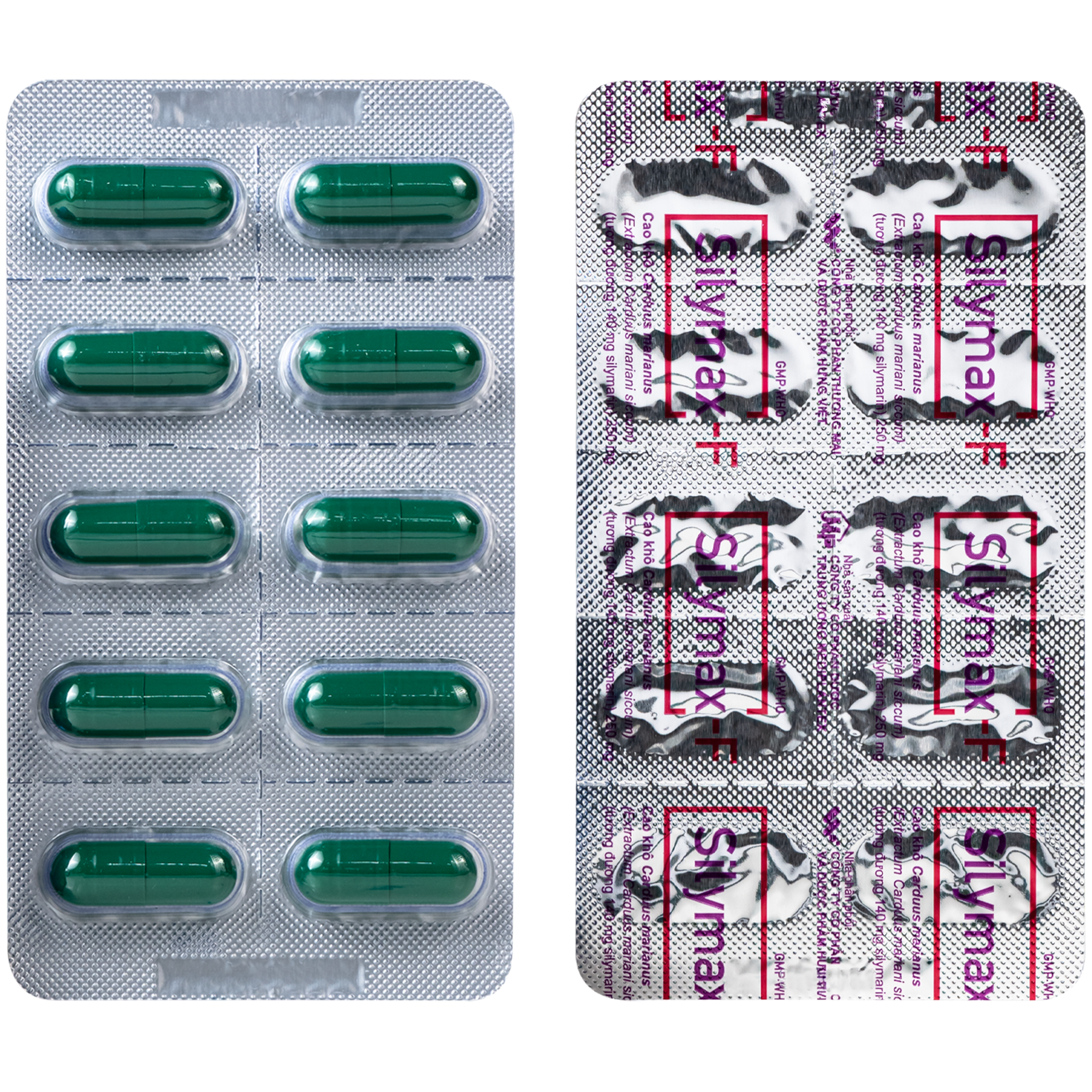 Hình ảnh Thuốc Silymax-F Hưng Việt điều trị viêm gan do virus, xơ gan, gan nhiễm mỡ (6 vỉ x 10 viên)