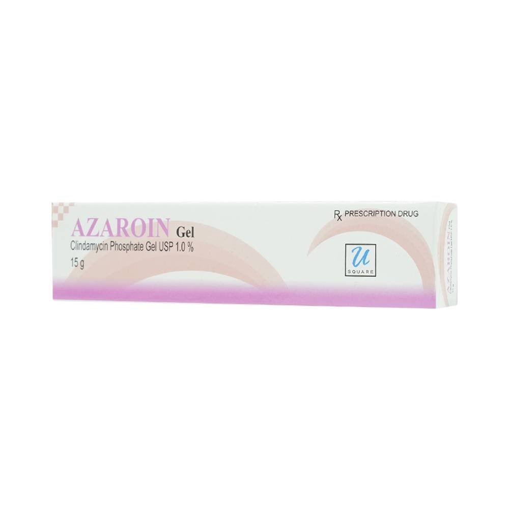Hình ảnh Gel bôi ngoài da Azaroin Square điều trị mụn trứng cá nhẹ đến vừa (15g)