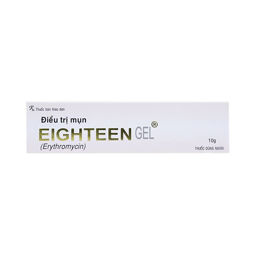 Hình ảnh Gel Eighteen Phil điều trị tại chỗ mụn trứng cá (10g)