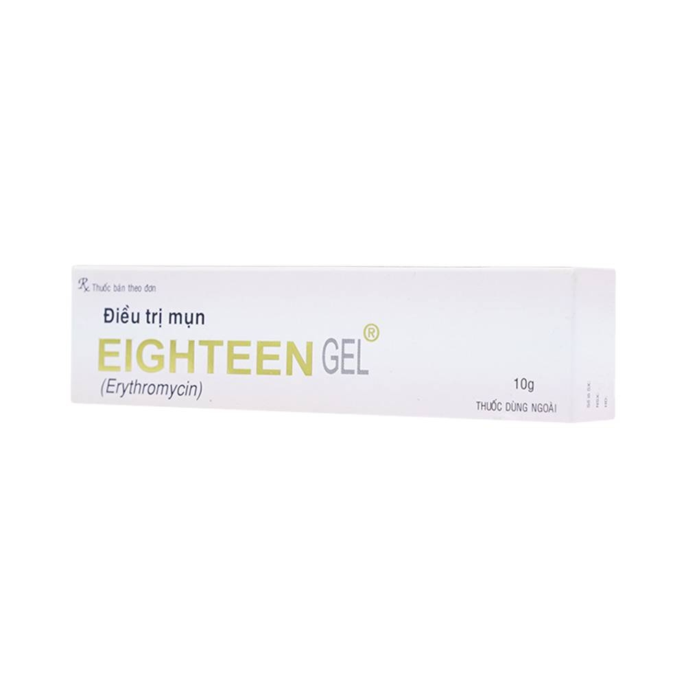 Hình ảnh Gel Eighteen Phil điều trị tại chỗ mụn trứng cá (10g)