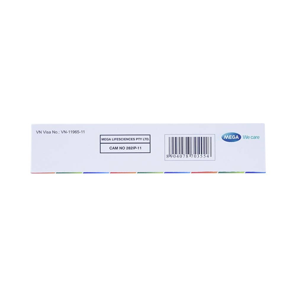 Hình ảnh Viên nhai Kipel 4 MEGA We Care dự phòng và điều trị hen phế quản mạn tính, viêm mũi dị ứng (3 vỉ x 10 viên)