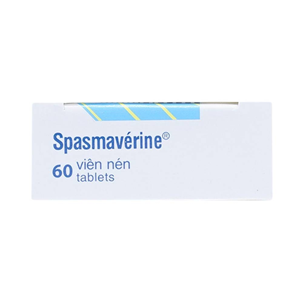Hình ảnh Thuốc Spasmavérine Sanofi điều trị triệu chứng đau do co thắt cơ trơn (3 vỉ x 20 viên)