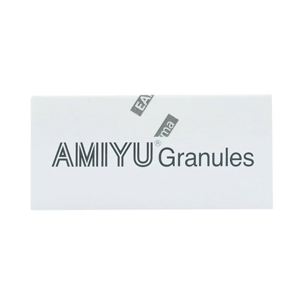 Hình ảnh Thuốc bột Amiyu Granules 2.5g EA Pharma cung cấp các acid amin trong suy thận mạn tính (30 gói x 2,5g)