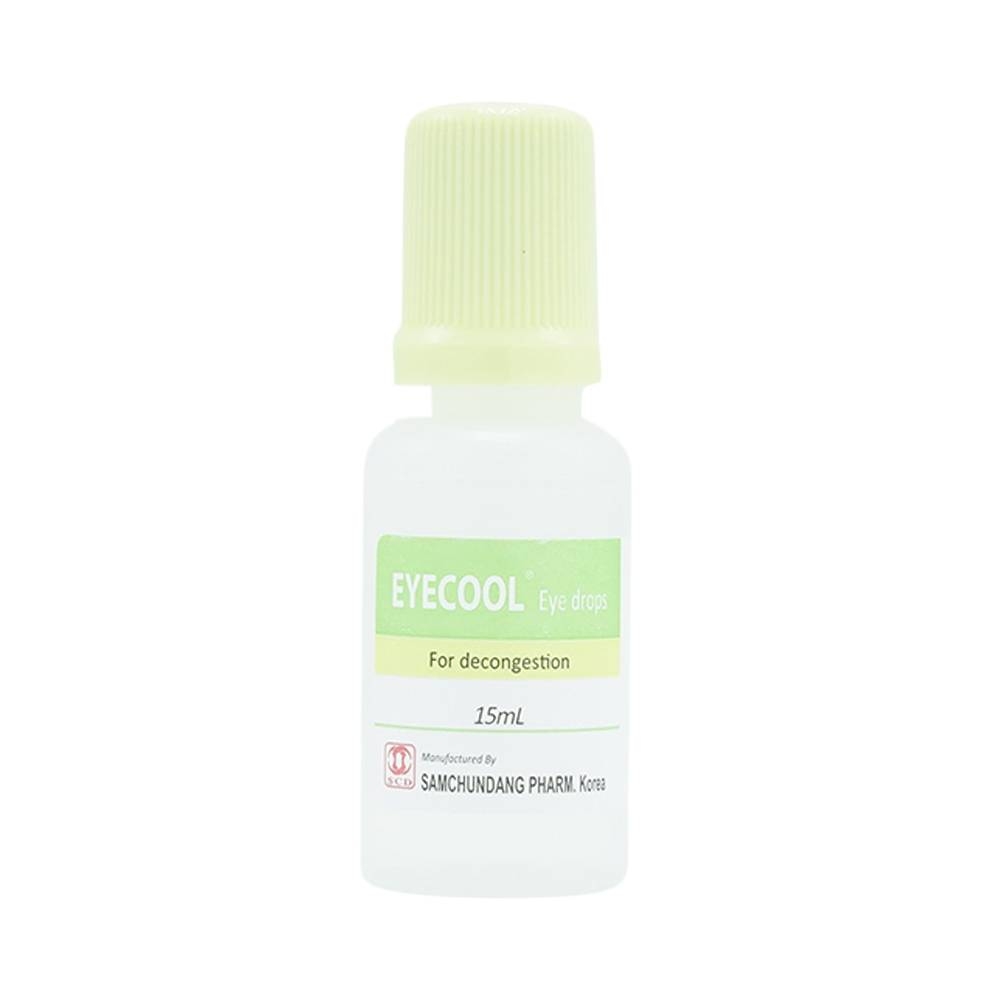 Hình ảnh Thuốc nhỏ mắt Eyecool điều trị đỏ mắt, sung huyết kết mạc (15ml)