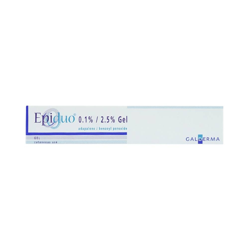Hình ảnh Gel bôi ngoài da Epiduo 0.1%/2.5% Galderma điều trị mụn trứng cá (15g)