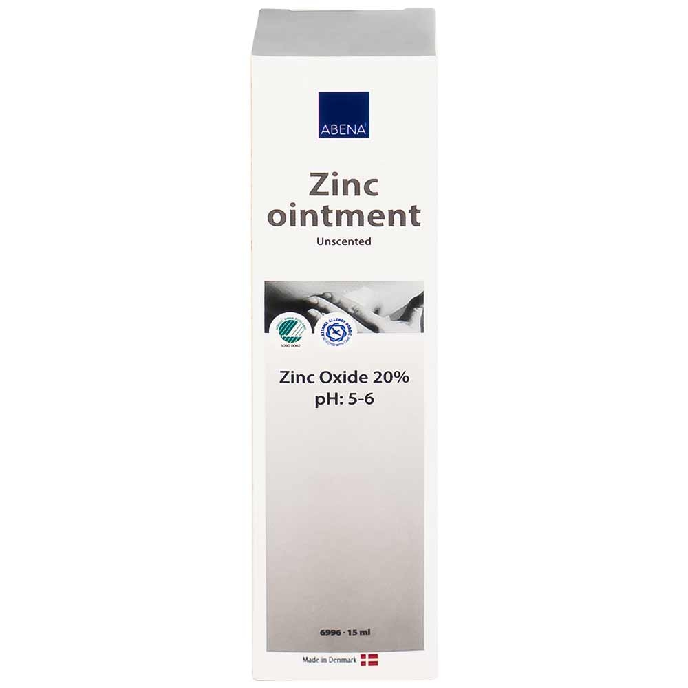 Hình ảnh Kem đa năng Zinc Ointment Abena bảo vệ da, khử trùng da, chống hăm, ngừa loét (15ml)