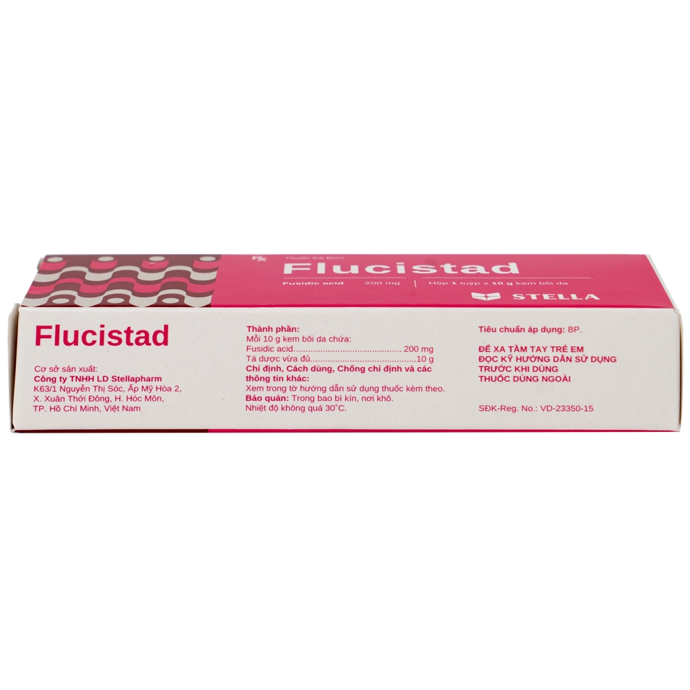 Hình ảnh Kem bôi da Flucistad Stella điều trị viêm da (10g)