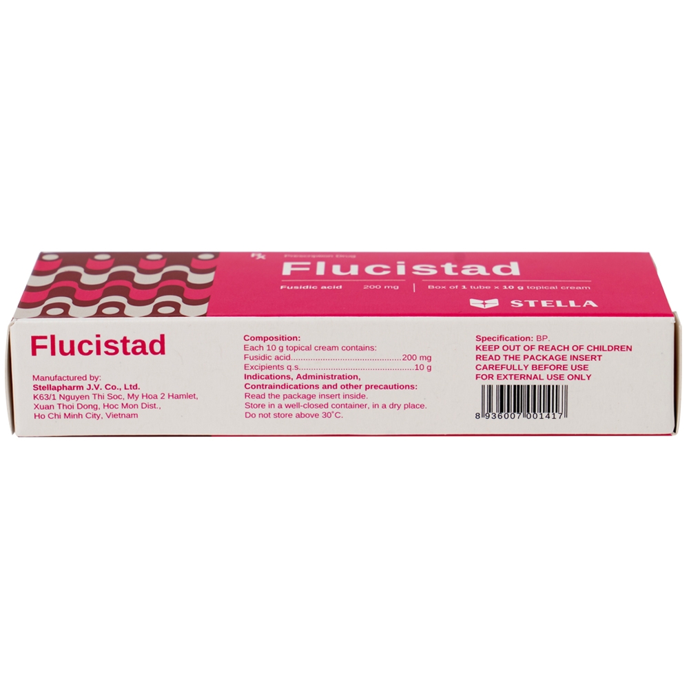Hình ảnh Kem bôi da Flucistad Stella điều trị viêm da (10g)