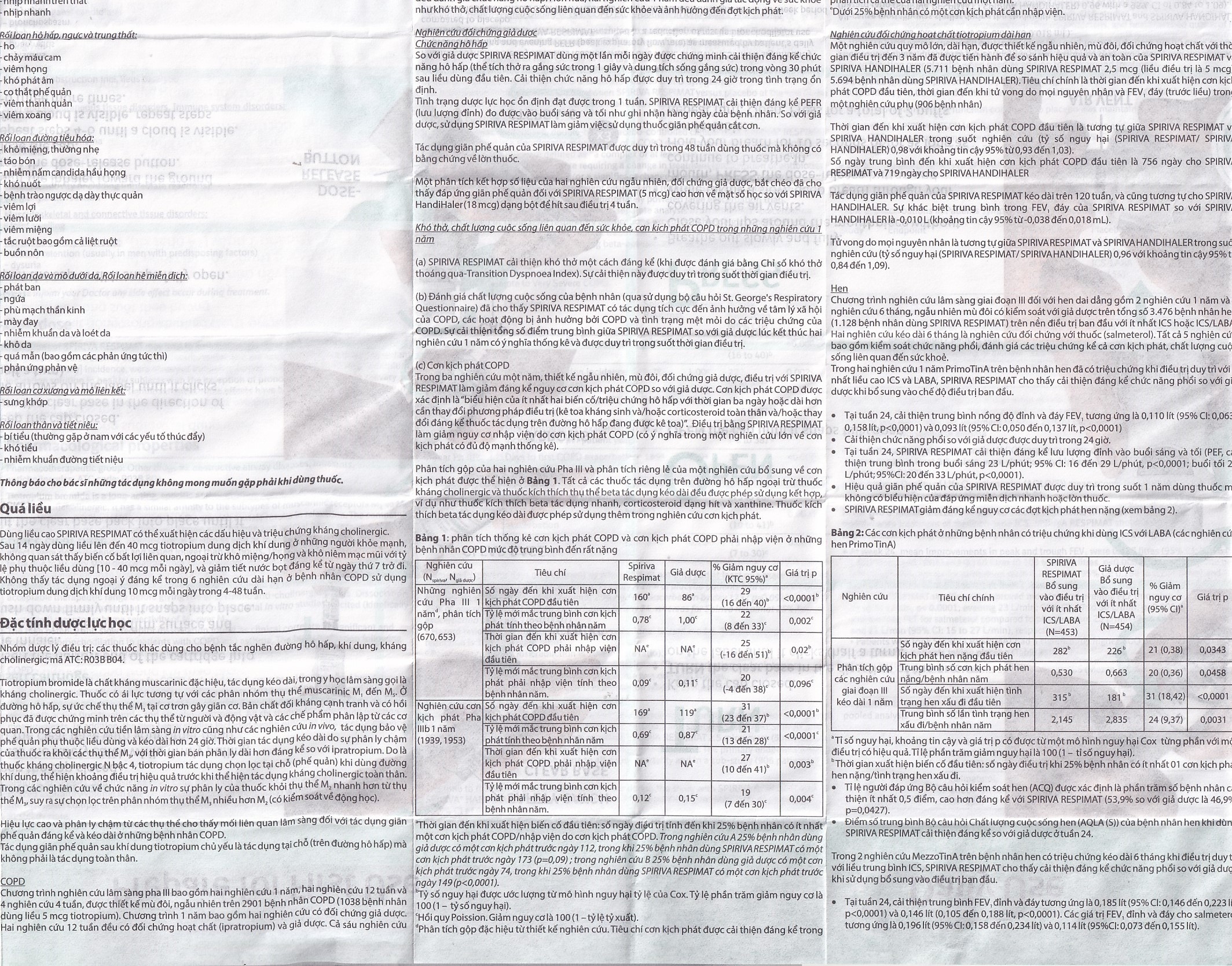 Hình ảnh Bình xịt Spiriva Respimat Boehringer điều trị viêm phế quản mạn (60 liều)