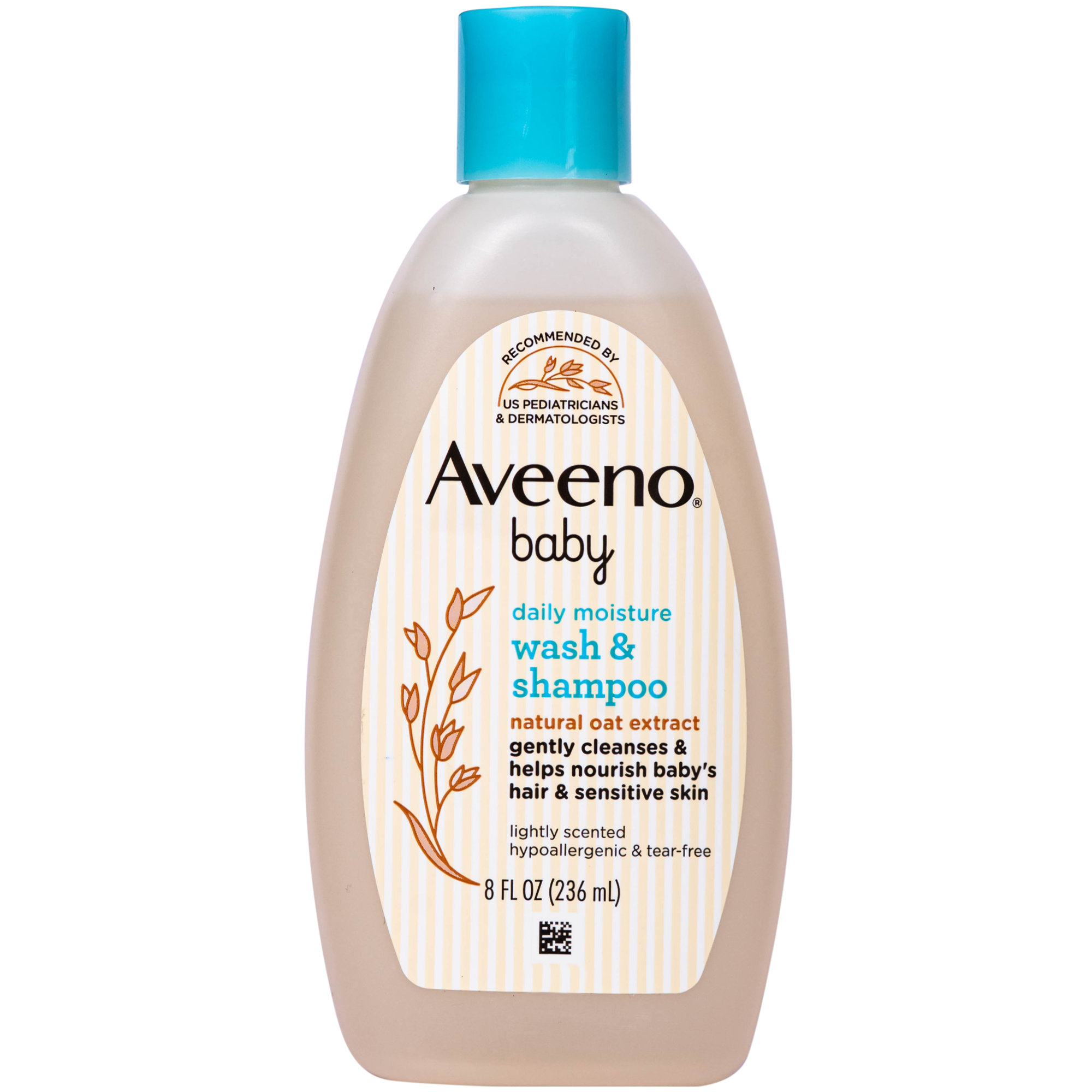 Hình ảnh Sữa tắm gội cho bé Aveeno baby daily moisture wash & shampoo 236ml