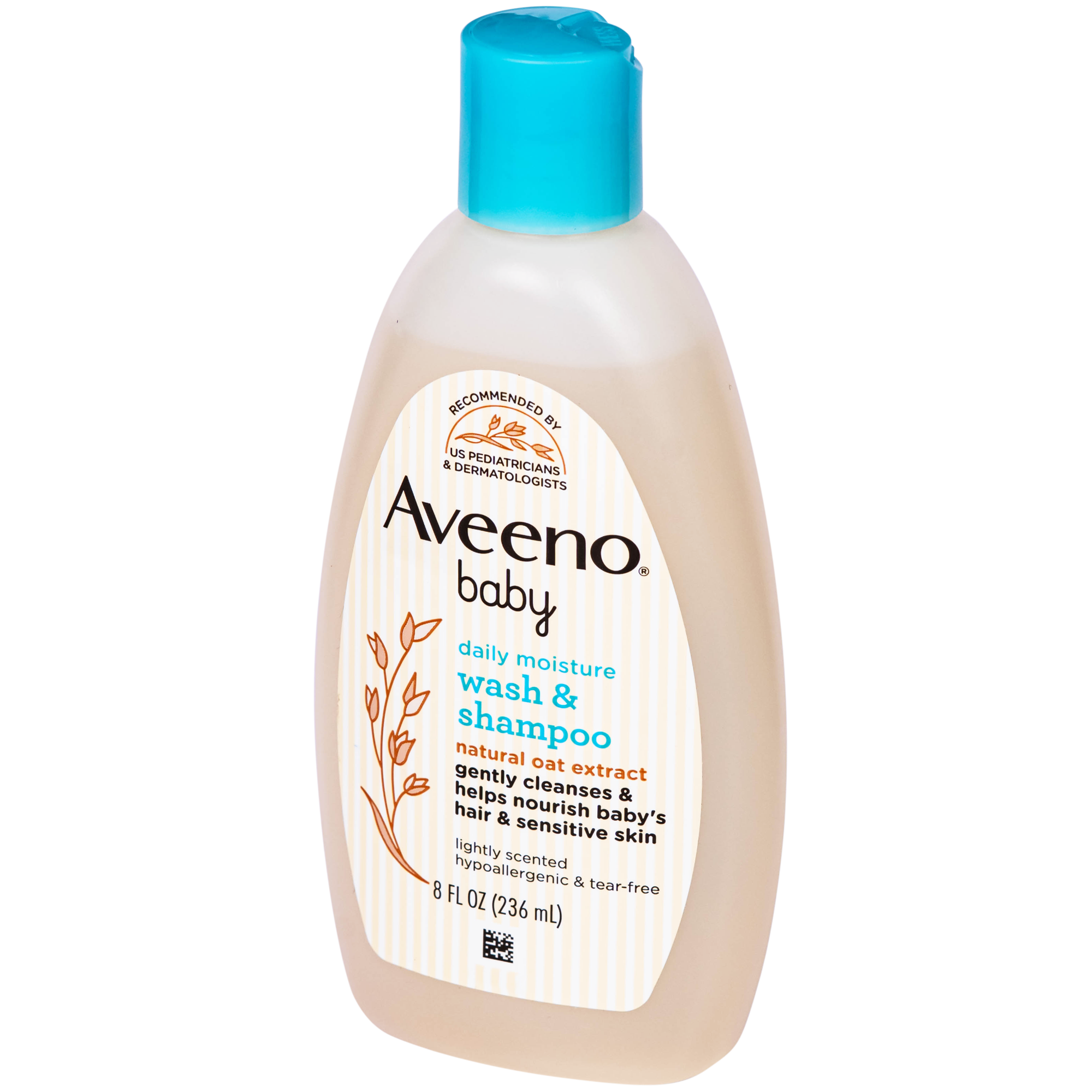 Hình ảnh Sữa tắm gội cho bé Aveeno baby daily moisture wash & shampoo 236ml