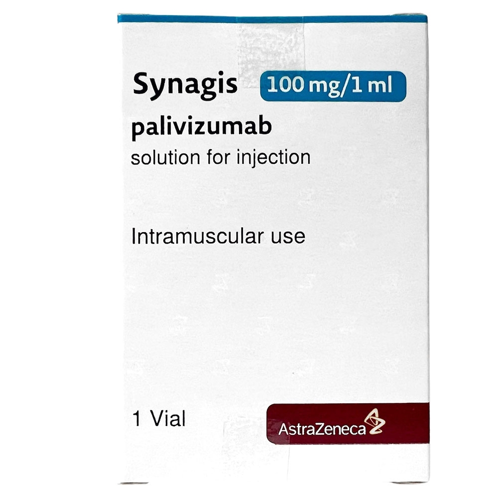 Hình ảnh Dung dịch tiêm Synagis 100mg/1ml Astrazeneca điều trị để phòng ngừa bệnh đường hô hấp