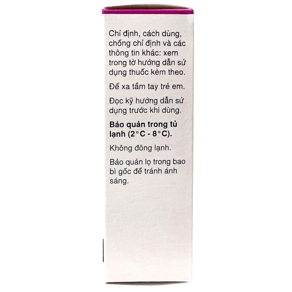Hình ảnh Dung dịch tiêm Synagis 50mg/0.5ml Astrazeneca điều trị để phòng ngừa bệnh đường hô hấp