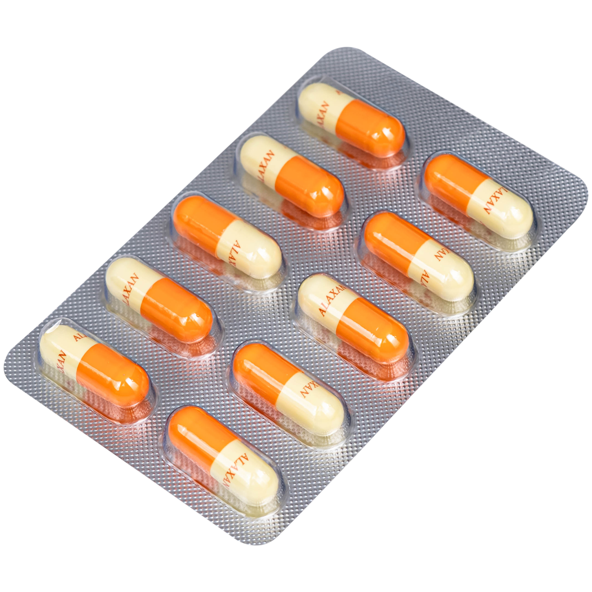 Hình ảnh Thuốc Alaxan FR United giảm đau nhanh các cơn đau đầu, đau cơ xương khớp, đau răng và hạ sốt (10 vỉ x 10 viên)
