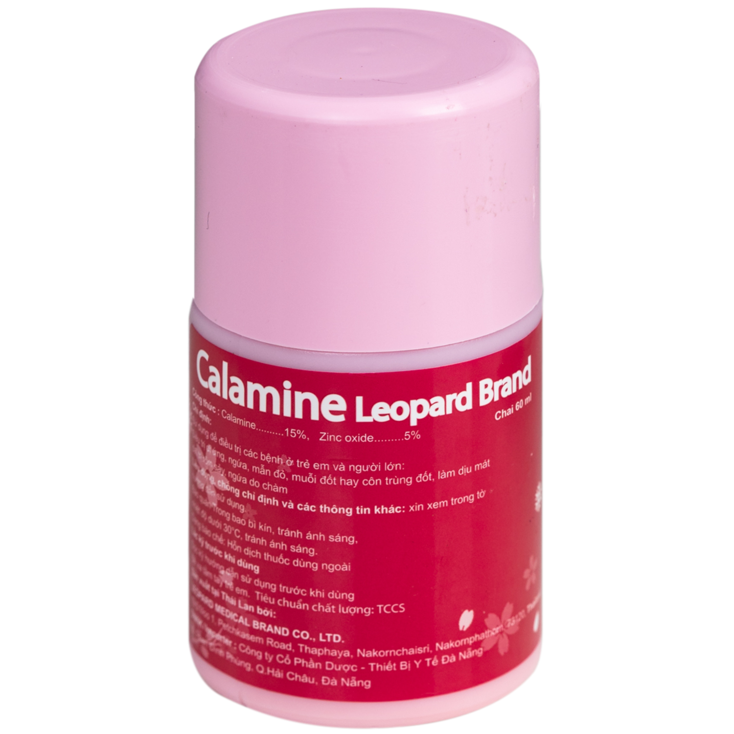 Hình ảnh Thuốc Calamine Leopard Brand điều trị dị ứng, ngứa, mẫm đỏ, muỗi đốt hay con trùng đốt, làm dịu mát da, trị rôm sảy, ngứa do chàm (60 ml)