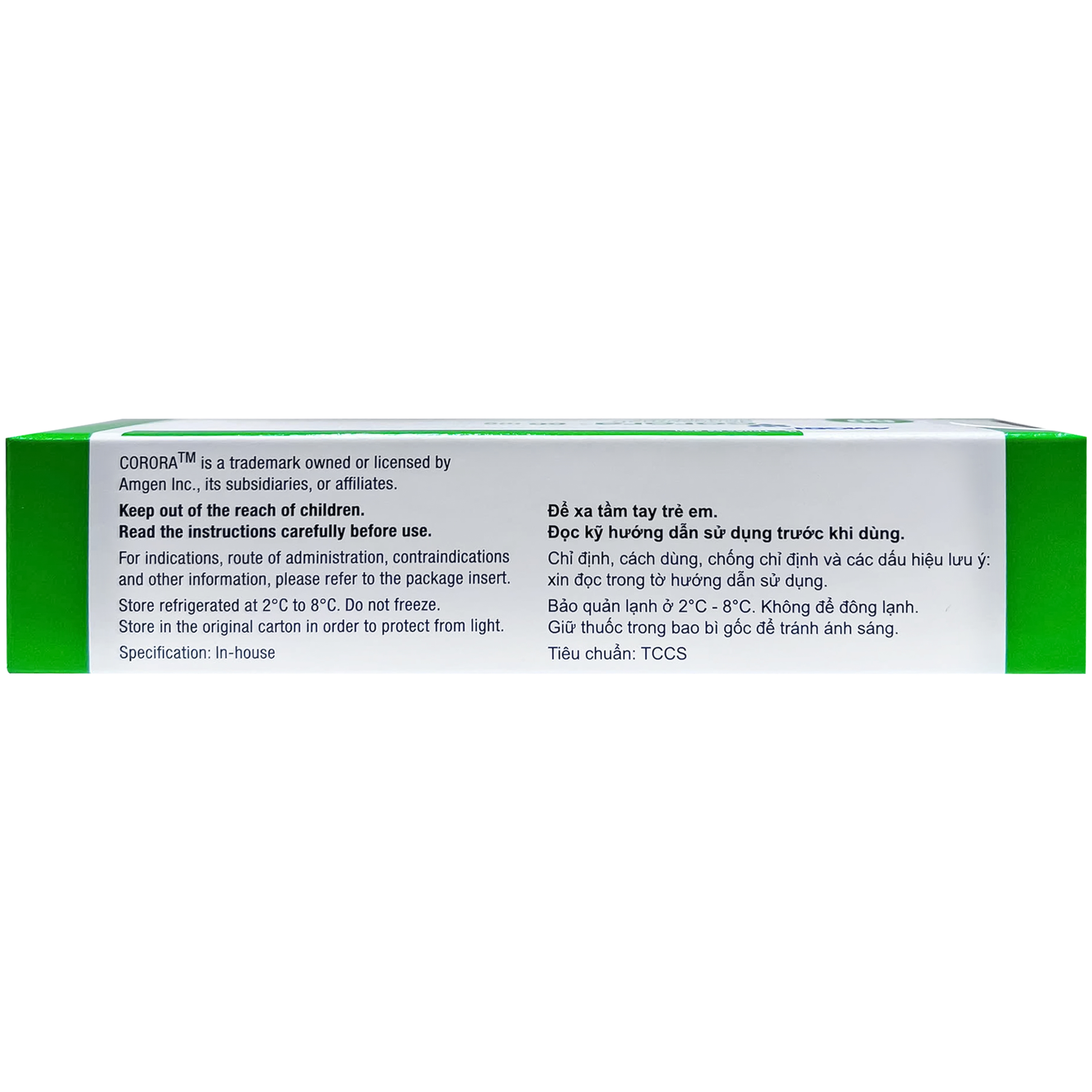 Hình ảnh Thuốc Corora 60MG/ML điều trị các chứng loãng xương, chống huỷ xương