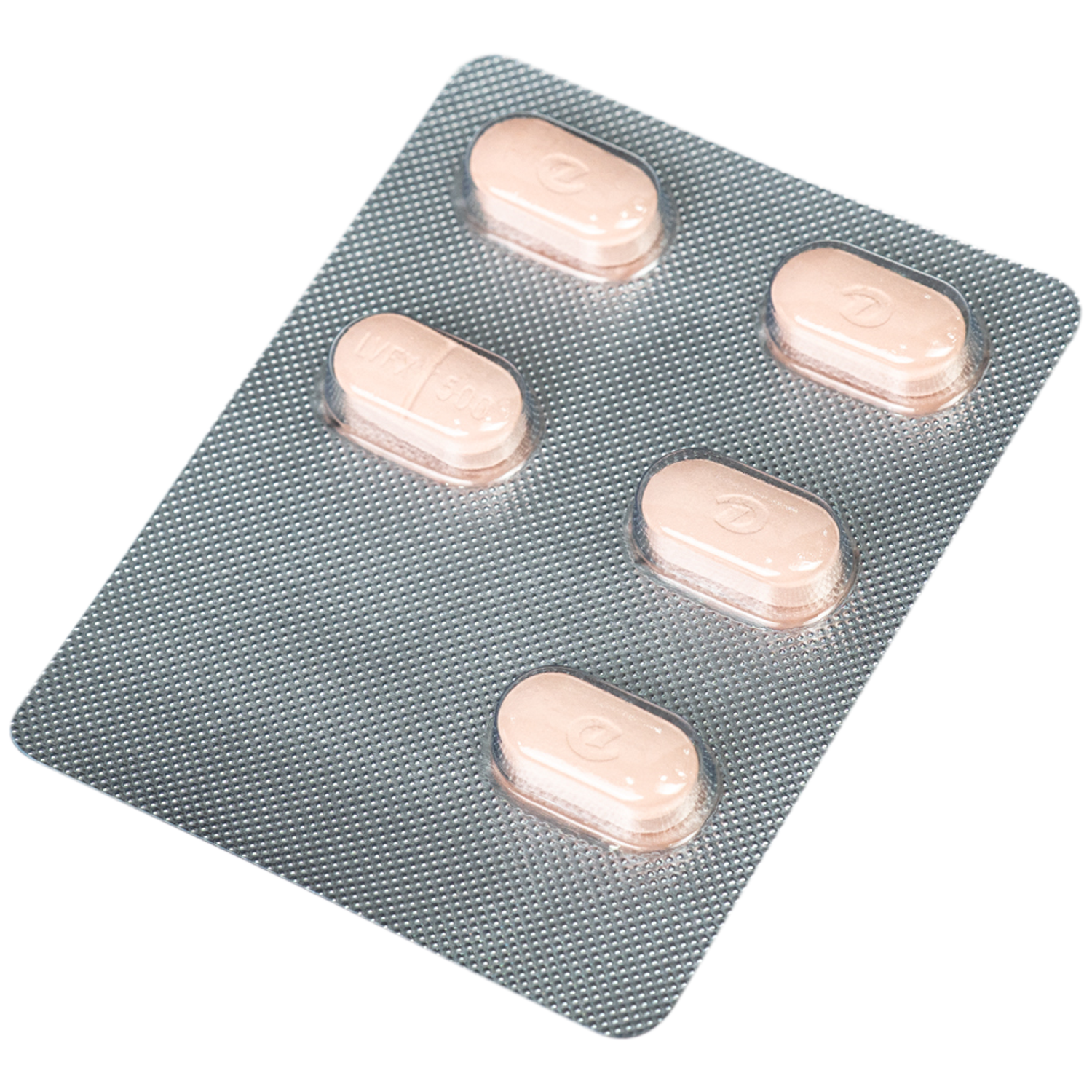 Hình ảnh Thuốc Cravit Tab 500mg Daiichi-Sankyo điều trị nhiễm khuẩn nhẹ, trung bình và nghiêm trọng do các chủng nhạy của các vi sinh vật (1 vỉ x 5 viên)