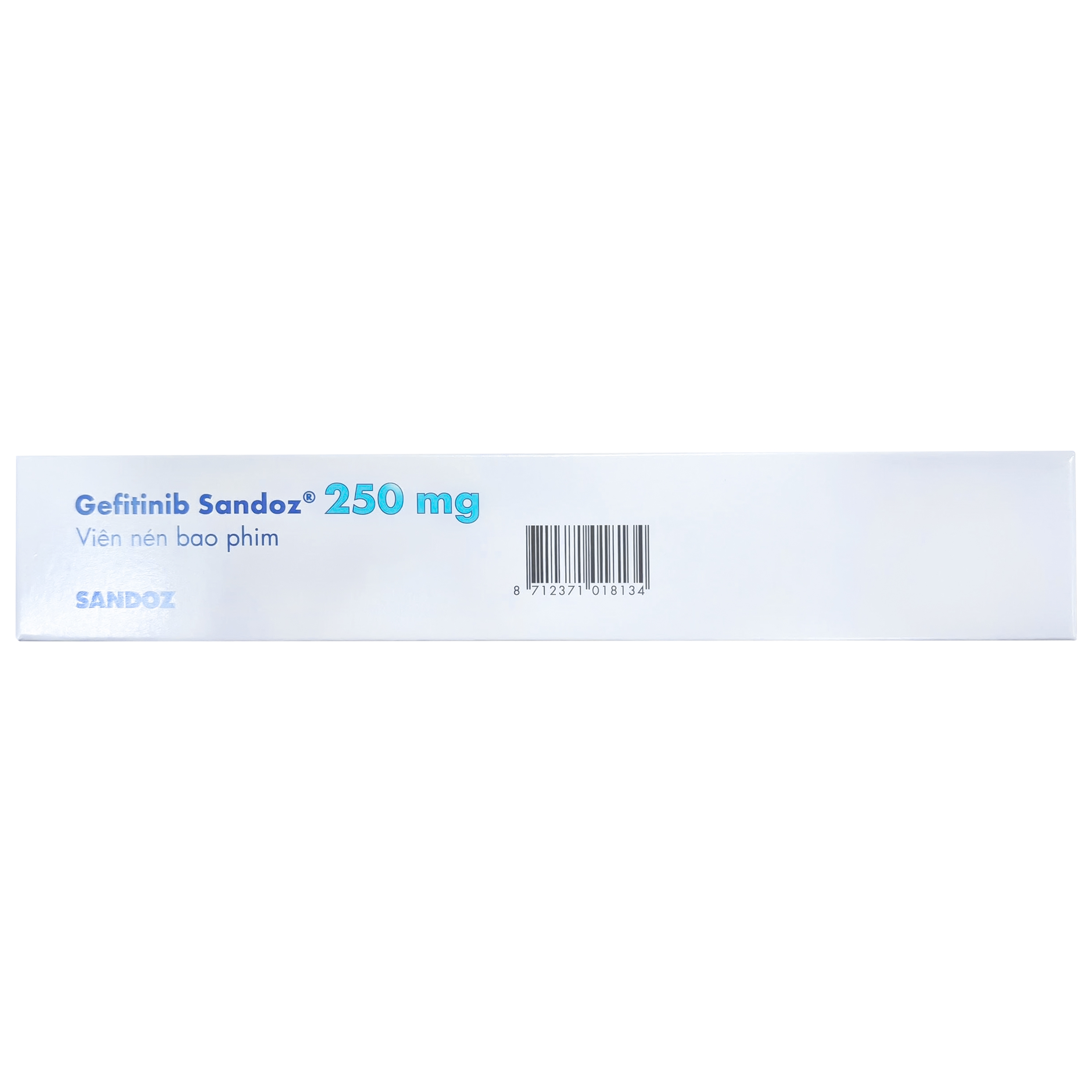 Hình ảnh Thuốc Gefitinib 250mg Sandoz hỗ trợ điều trị ung thư phổi (3 vỉ x 10 viên)