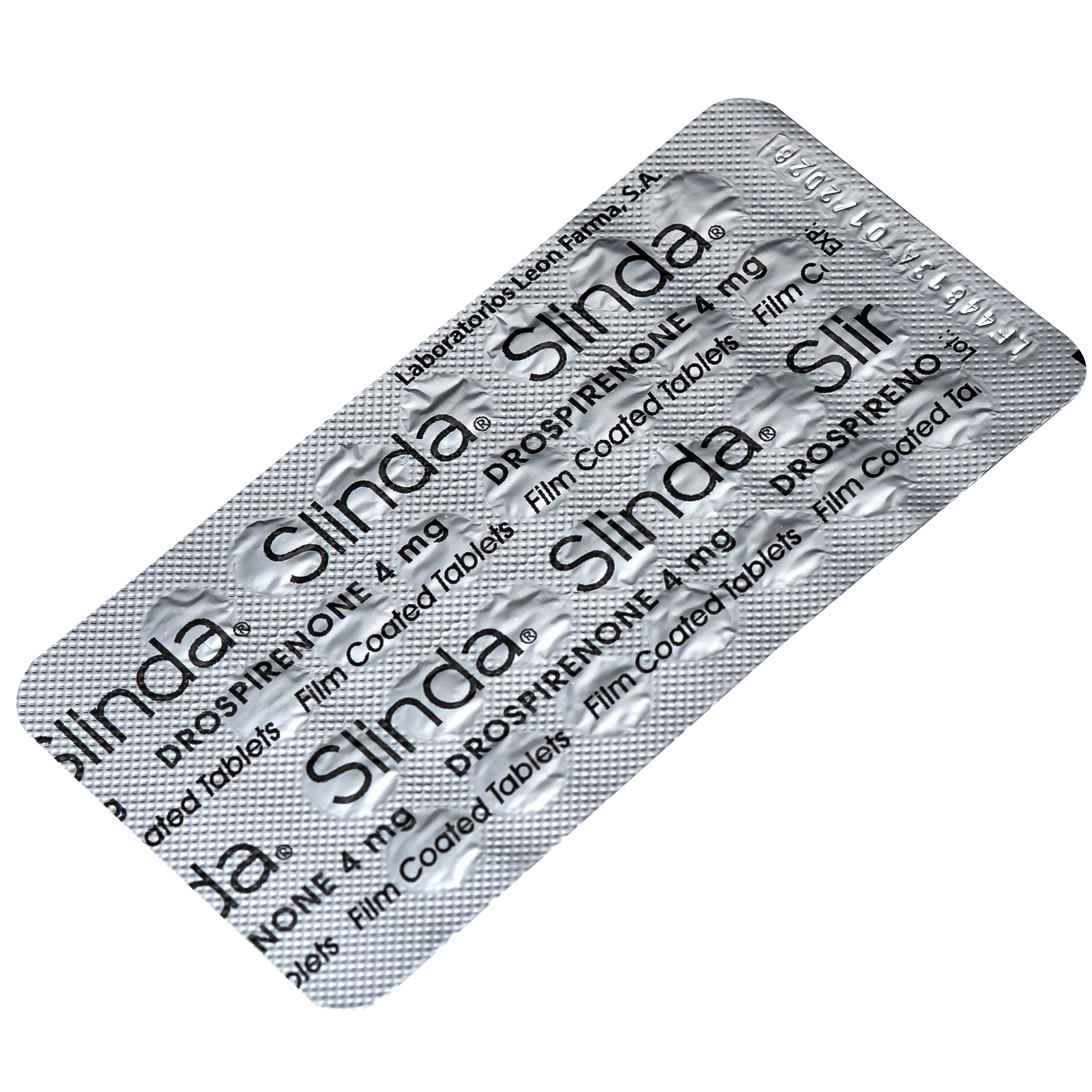 Hình ảnh Thuốc ngừa thai hàng ngày Slinda 4mg Exeltis không chứa estrogen, dùng được cho phụ nữ cho con bú (1 vỉ x 28 viên)