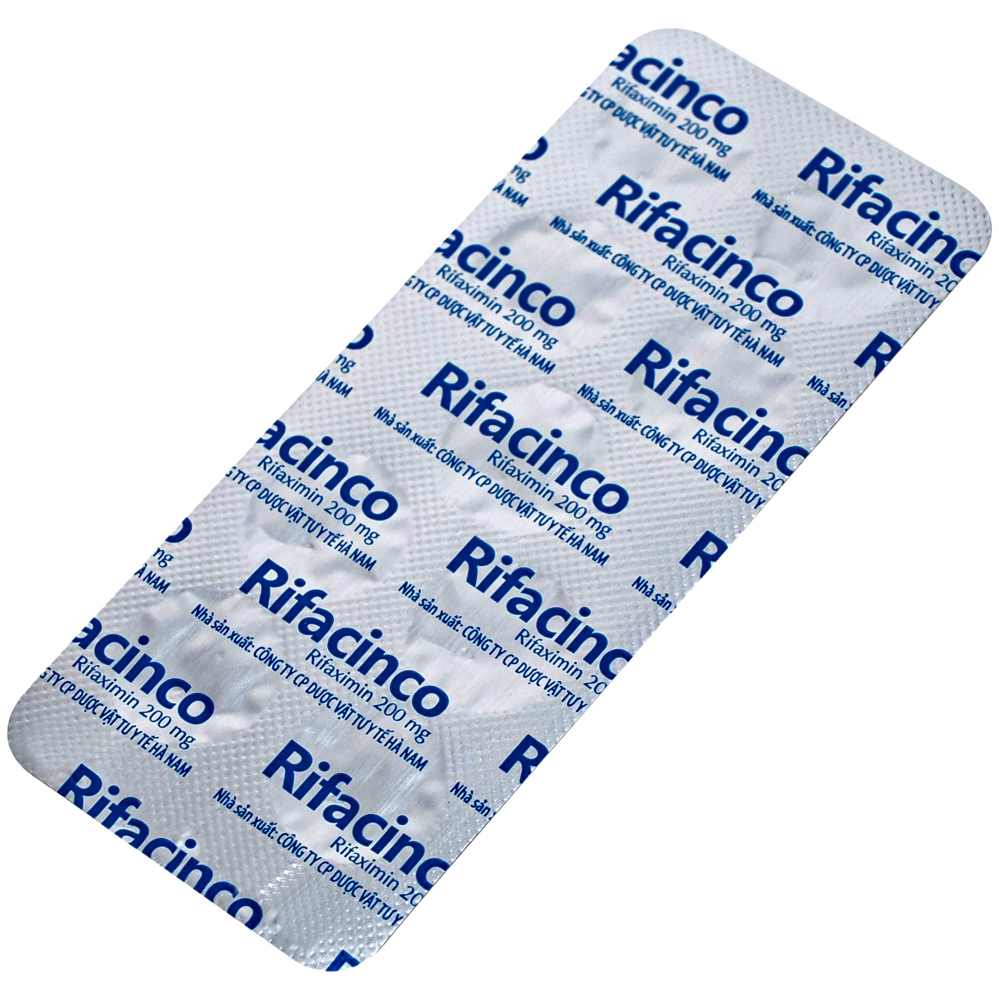 Hình ảnh Thuốc Rifacinco 200mg Hà Nam điều trị tiêu chảy du lịch do E. coli không xâm nhập (3 vỉ x 9 viên)