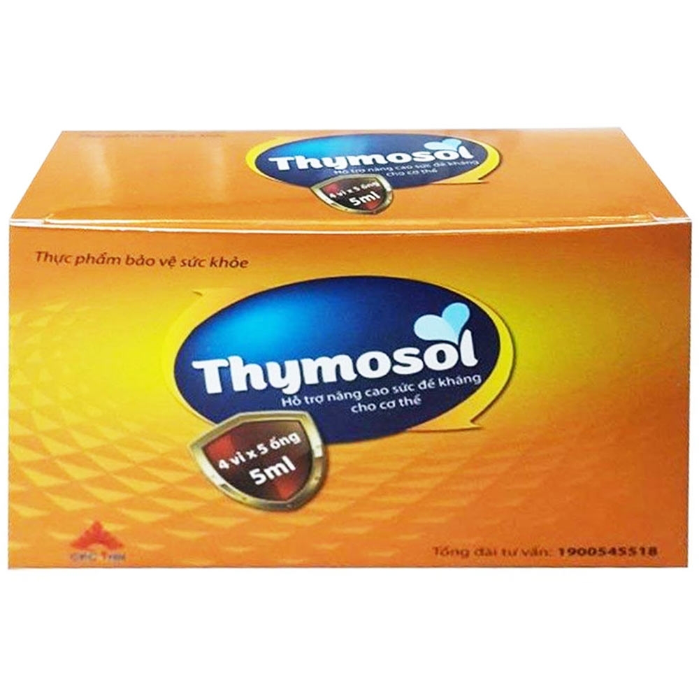 Hình ảnh Dung dịch Thymosol CPC1HN tăng sức đề kháng của cơ thể, giảm nguy cơ mắc bệnh đường hô hấp