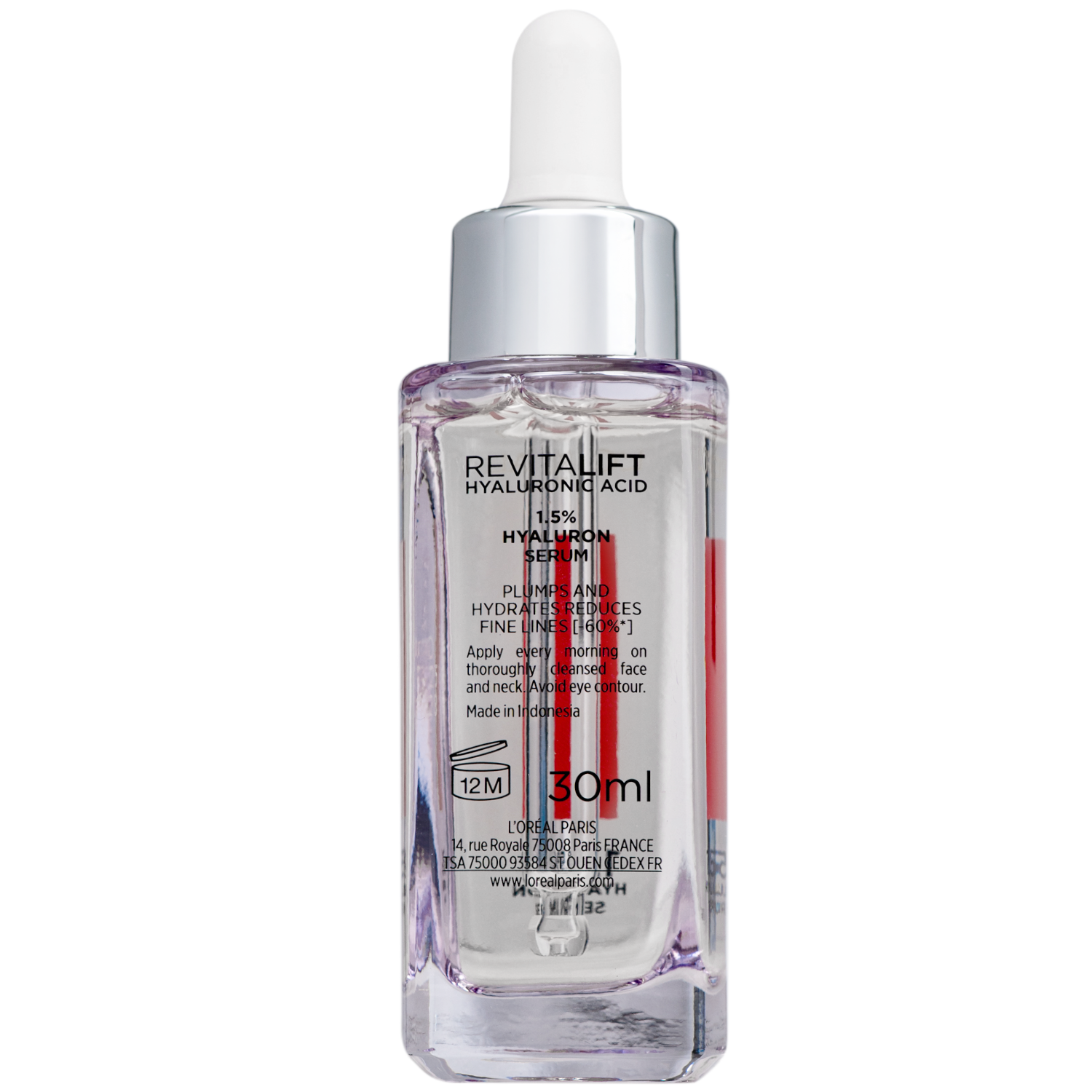 Hình ảnh Tinh chất cấp ẩm căng mịn sáng da L'Oréal Revitalift Hyaluronic Acid (30ml)