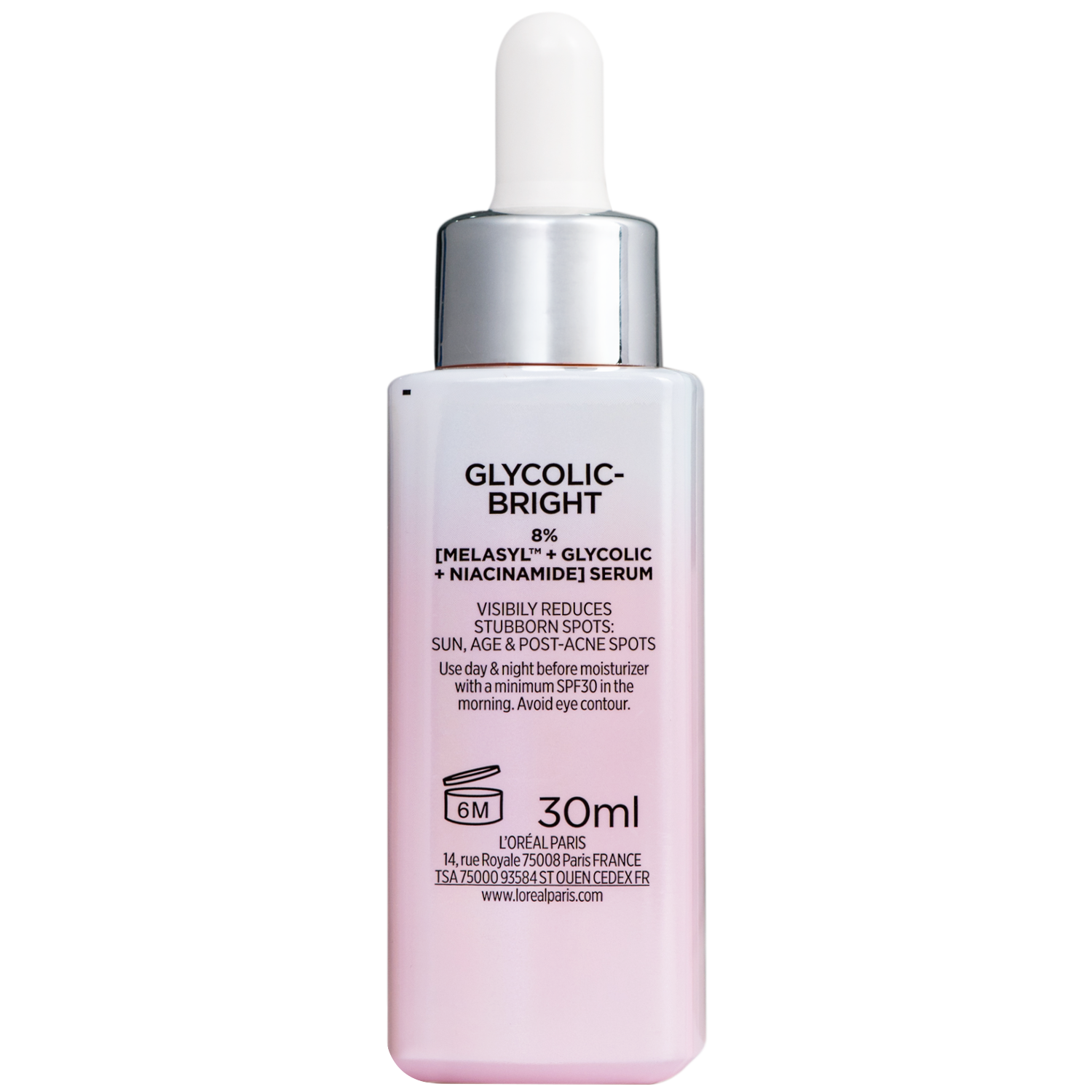 Hình ảnh Tinh chất dưỡng sáng da giảm thâm mụn L'Oréal Glycolic Bright (30ml)