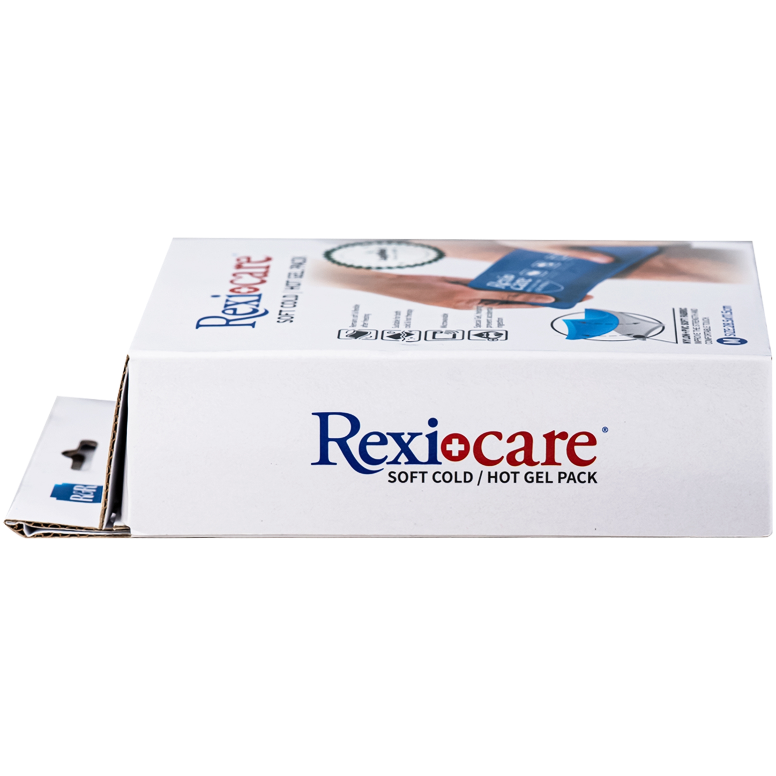 Hình ảnh Túi chườm nóng, lạnh Rexicare gel (28.5x11.5cm) Làm giảm co thắt cơ, đau, sưng phù, bầm máy sau chấn thương, thủ thuật nha khoa, côn trùng cắn