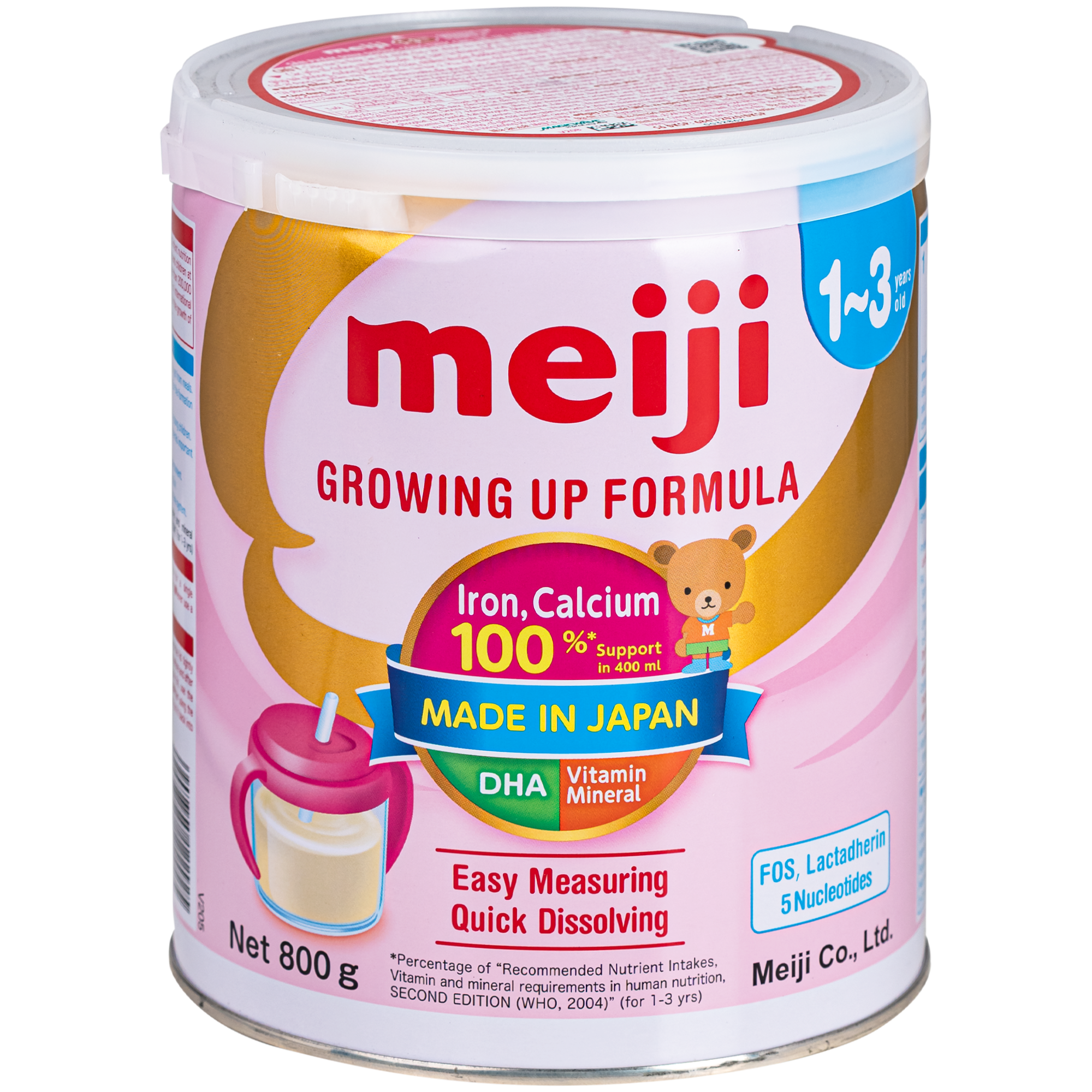 Hình ảnh Sữa cho trẻ 1-3 tuổi Meiji Growing Up Formula (800g)