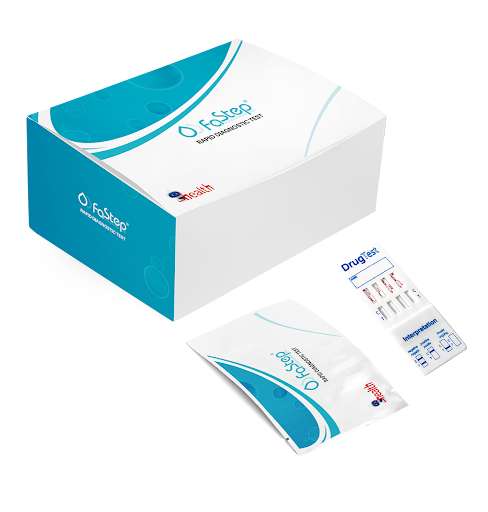Hình ảnh Bộ kit thử xét nghiệm định tính FaStep Multi 4 Drug (25 cái)