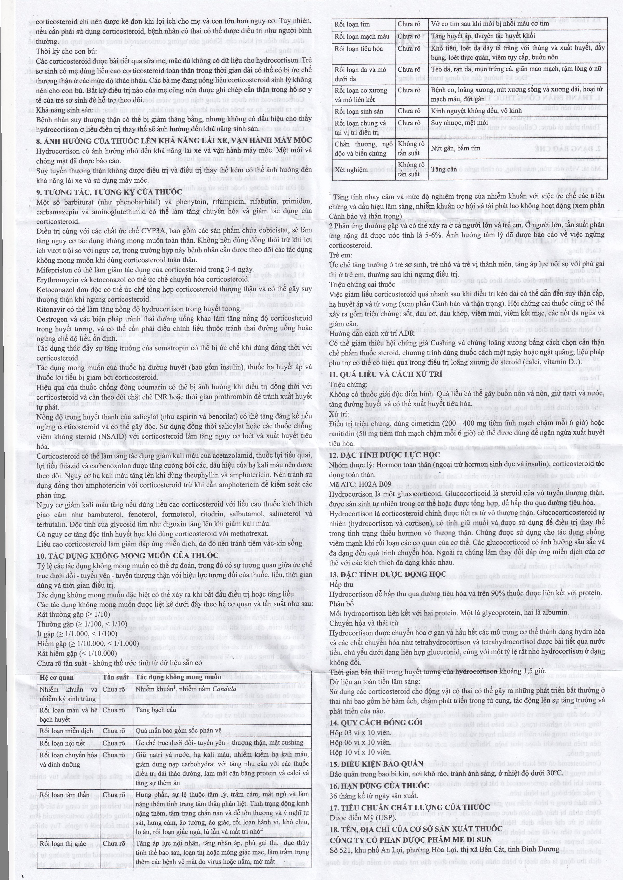 Hình ảnh Valgesic 20mg Medisun liệu pháp thay thế tăng sản lượng thận ở trẻ (6 vỉ x 10 viên)