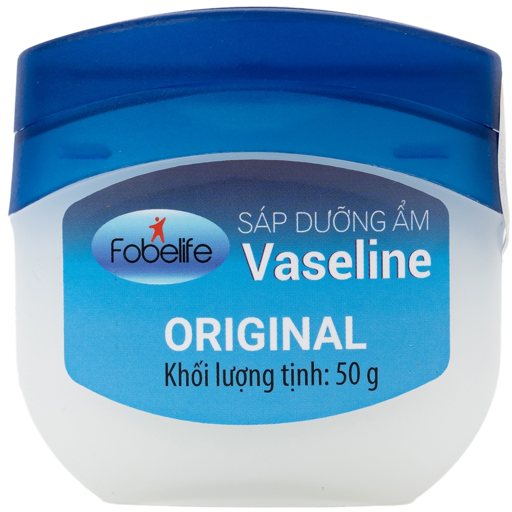 Hình ảnh Sáp dưỡng ẩm Vaseline Fobelife làm mềm da, làm dịu da, cải thiện da bị khô (50g)
