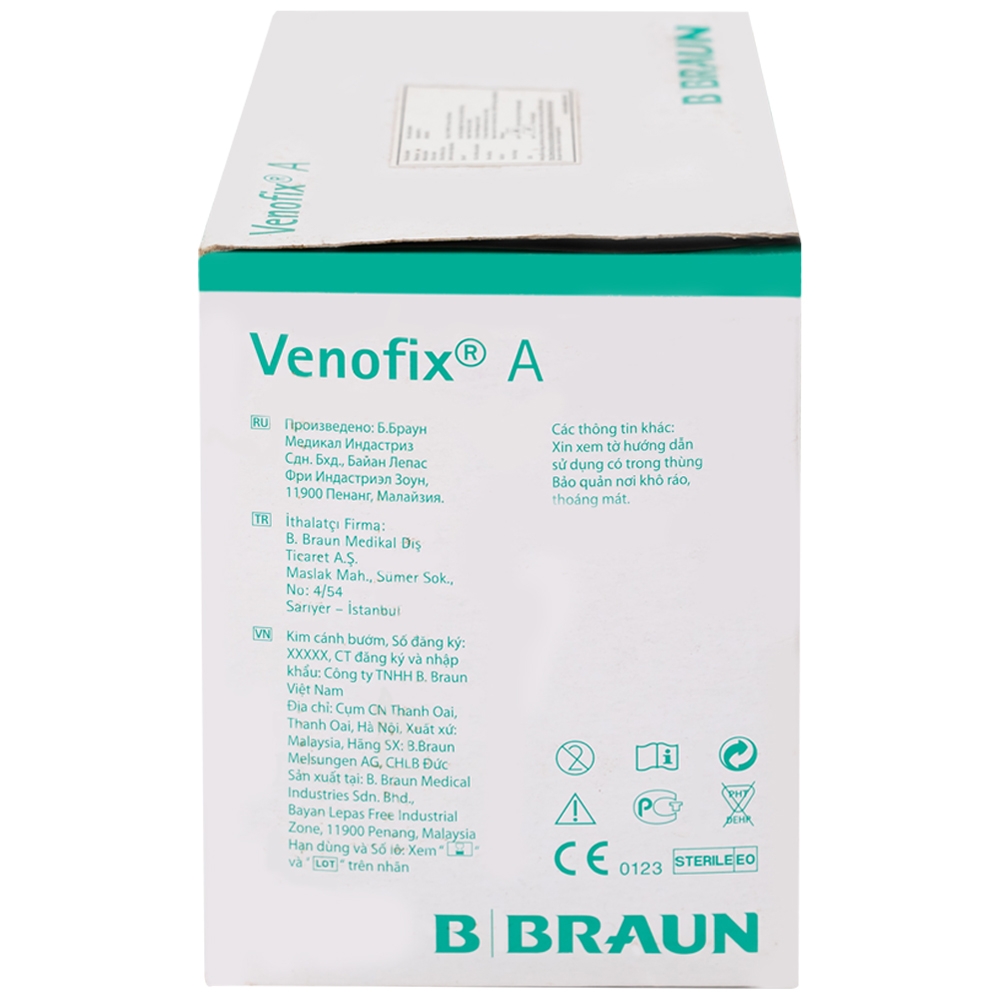 Hình ảnh Kim cánh bướm Venofix A 25G 0.5 x 15mm B.Braun (50 cái)