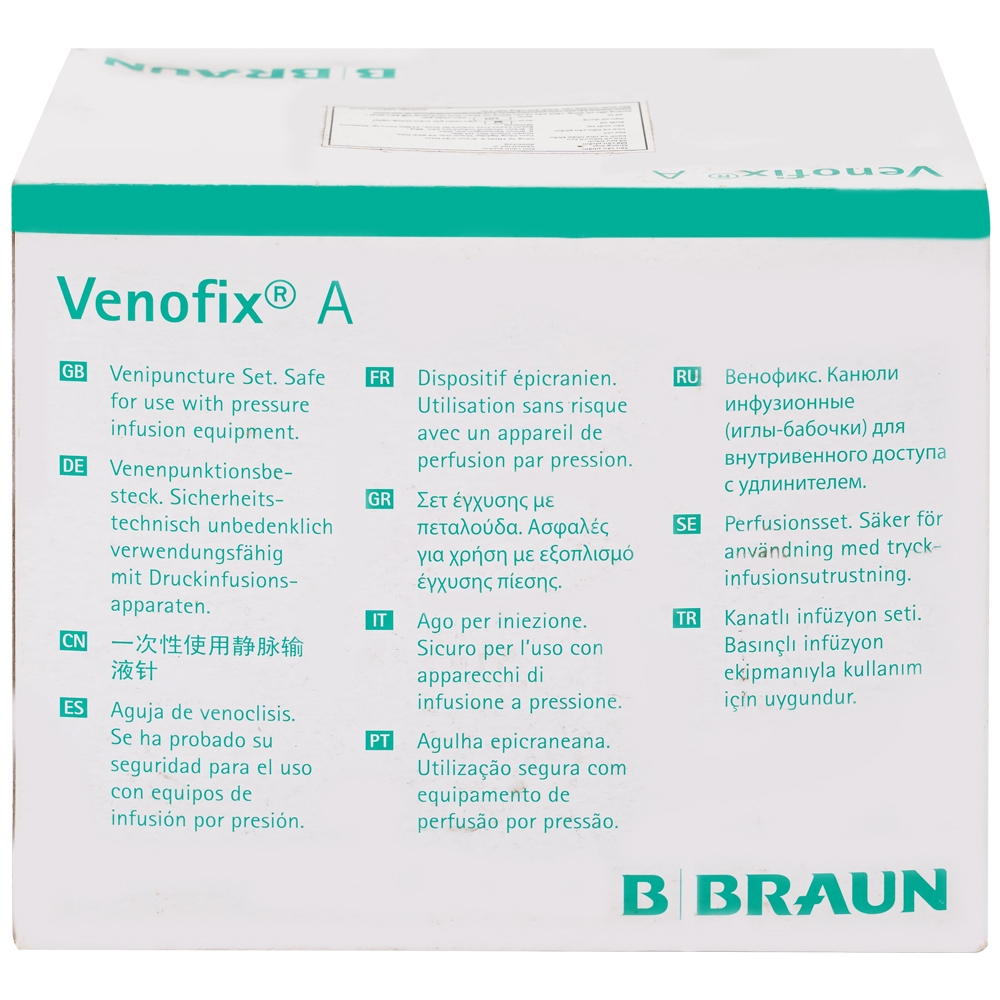 Hình ảnh Kim cánh bướm Venofix A 25G 0.5 x 15mm B.Braun (50 cái)