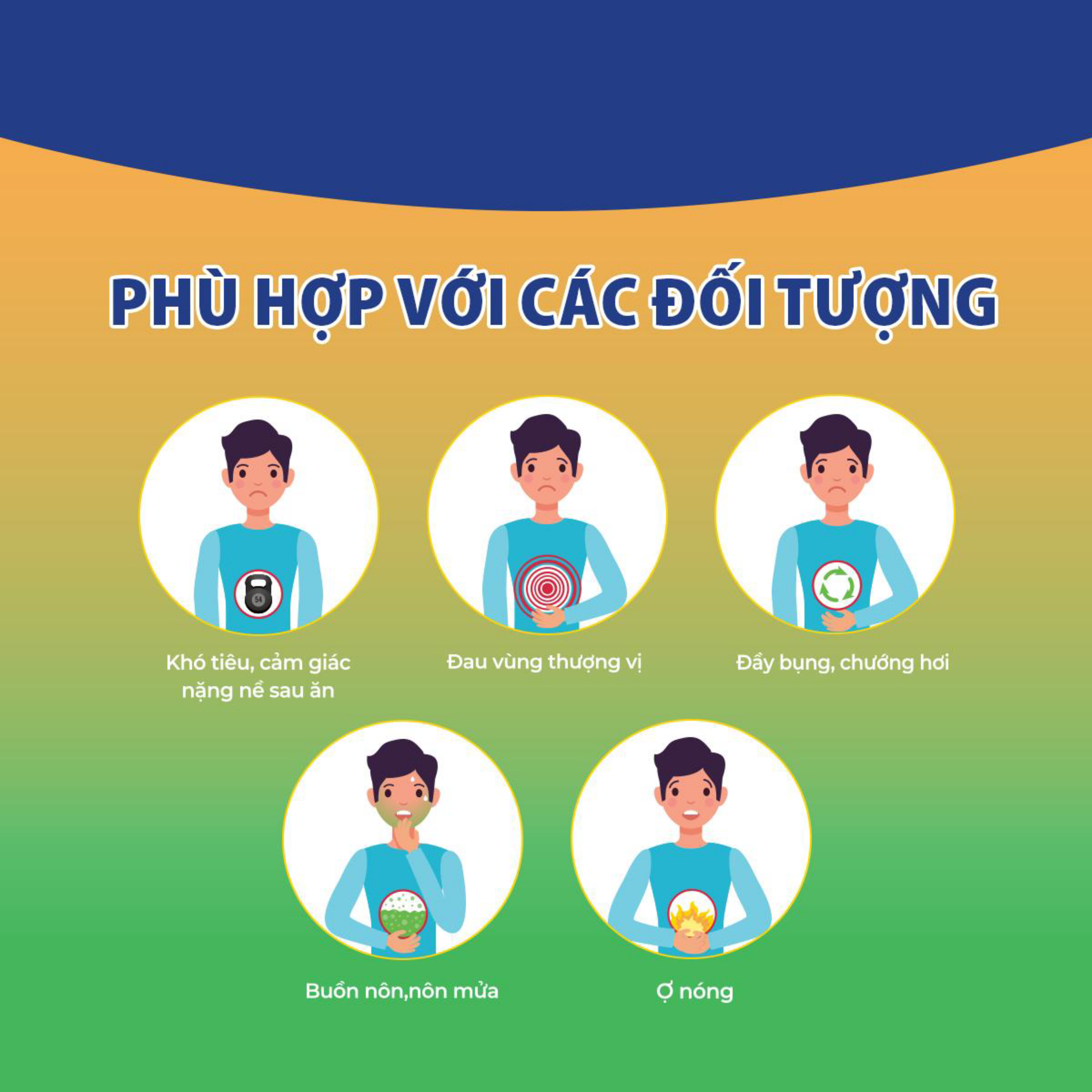 Hình ảnh Vi bột Captogastril giảm nhanh acid, đau dạ dày, ợ nóng, đầy hơi, buồn nôn, khó tiêu hộp 20 gói