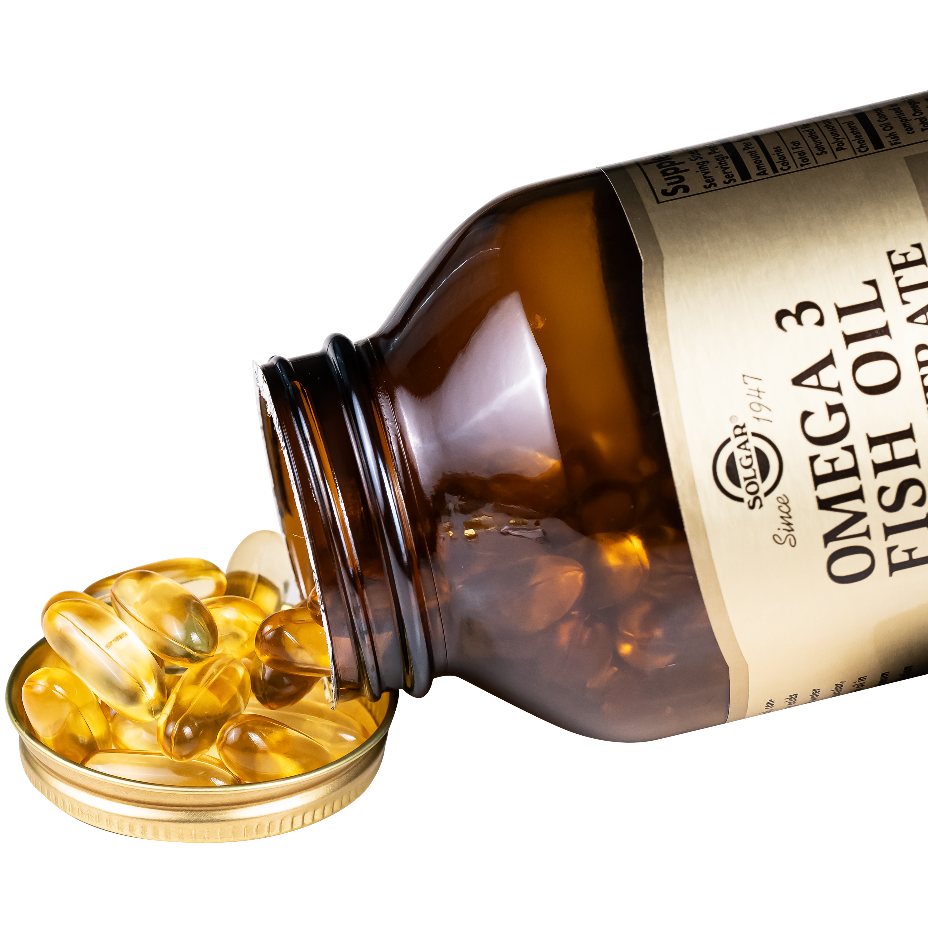 Hình ảnh Viên uống hỗ trợ bổ sung dưỡng chất cho não bộ Omega 3 Fish Oil Concentrate Solgar (120 viên)