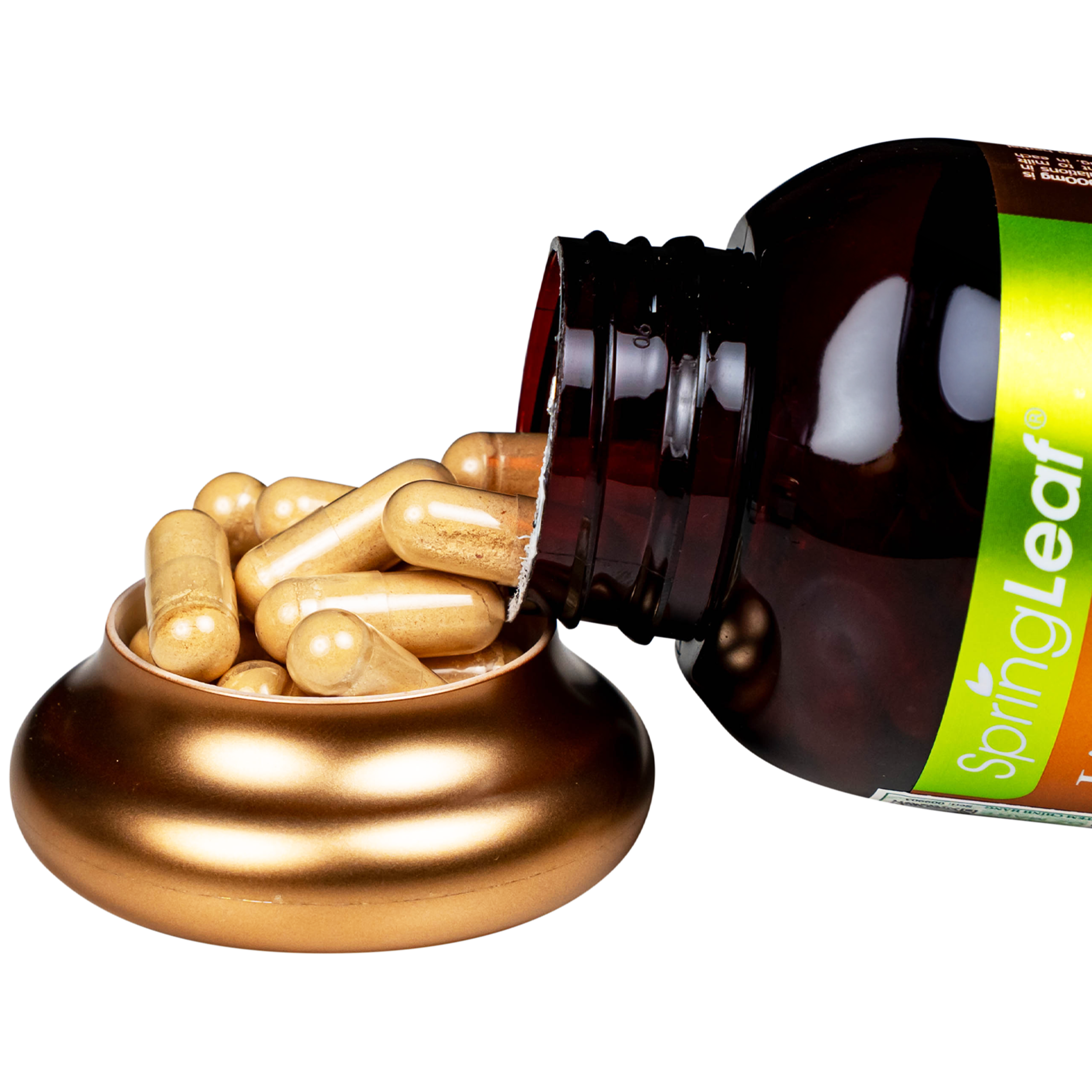 Hình ảnh Viên uống hỗ trợ giúp giải độc gan, bảo vệ gan Spring Leaf Liver Detox 15000mg (Lọ 60 viên)