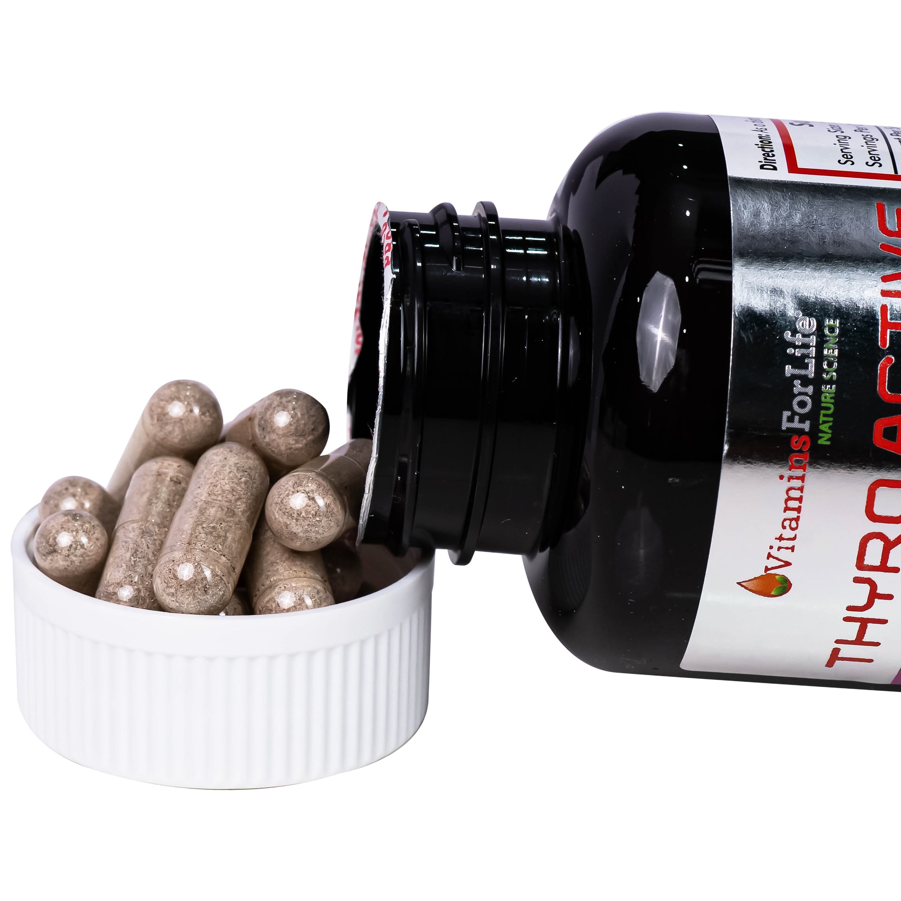 Hình ảnh Viên uống bổ sung L-Tyrosine, I-ốt, hỗ trợ tăng cường chức năng tuyến giáp Thyro Active Vitamins For Life (Hộp 30 viên)