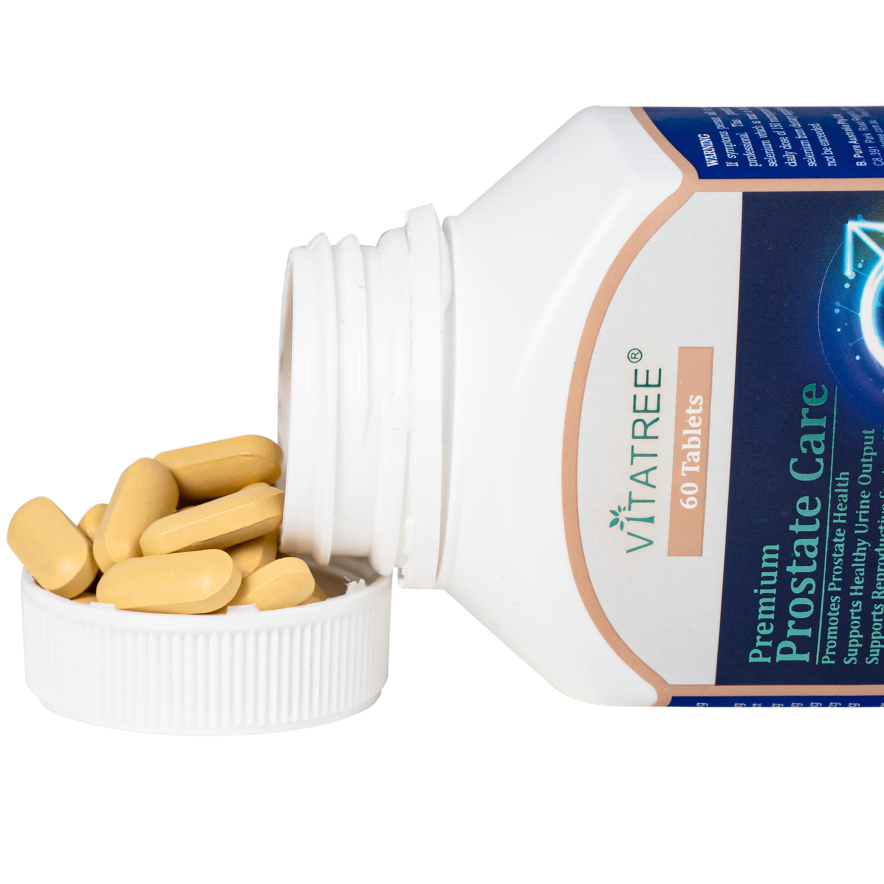 Hình ảnh Viên uống hỗ trợ tăng cường chức năng tuyến tiền liệt Vitatree Premium Prostate Care (Hộp 60 viên)